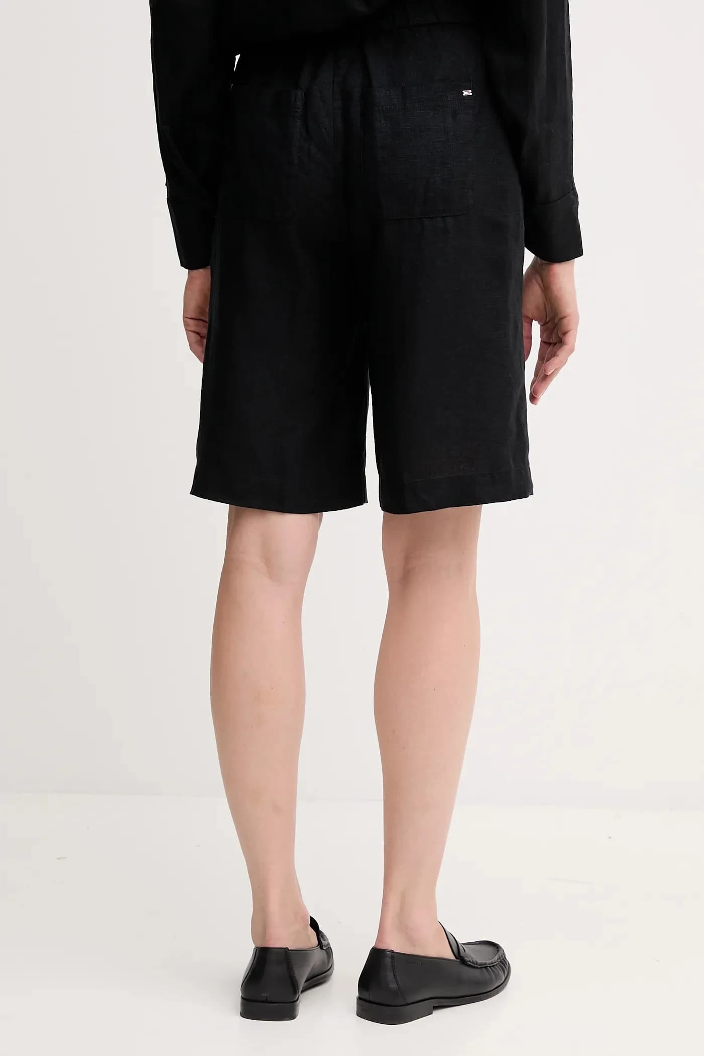 Льняные шорты - фото 3