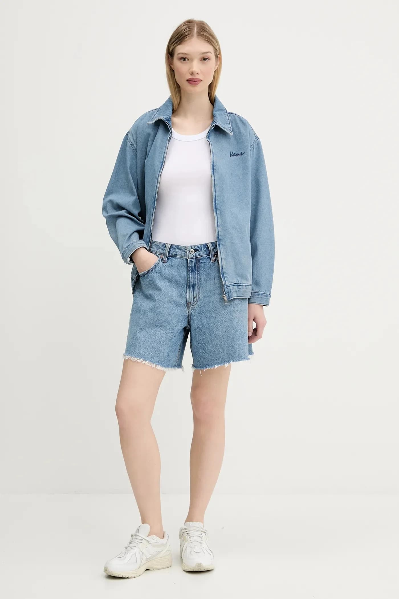 Джинсовые шорты - фото 2