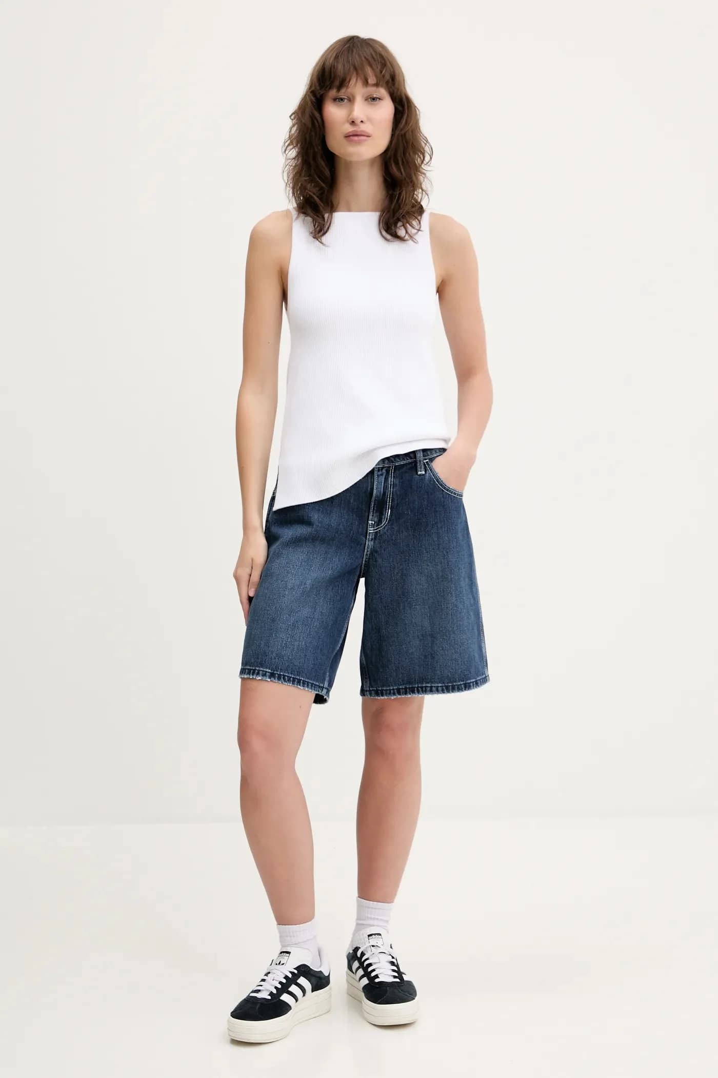 Джинсовые шорты - фото 2