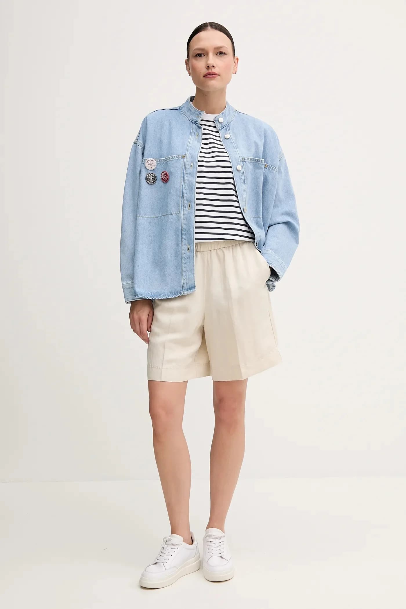 Льняные шорты - фото 2