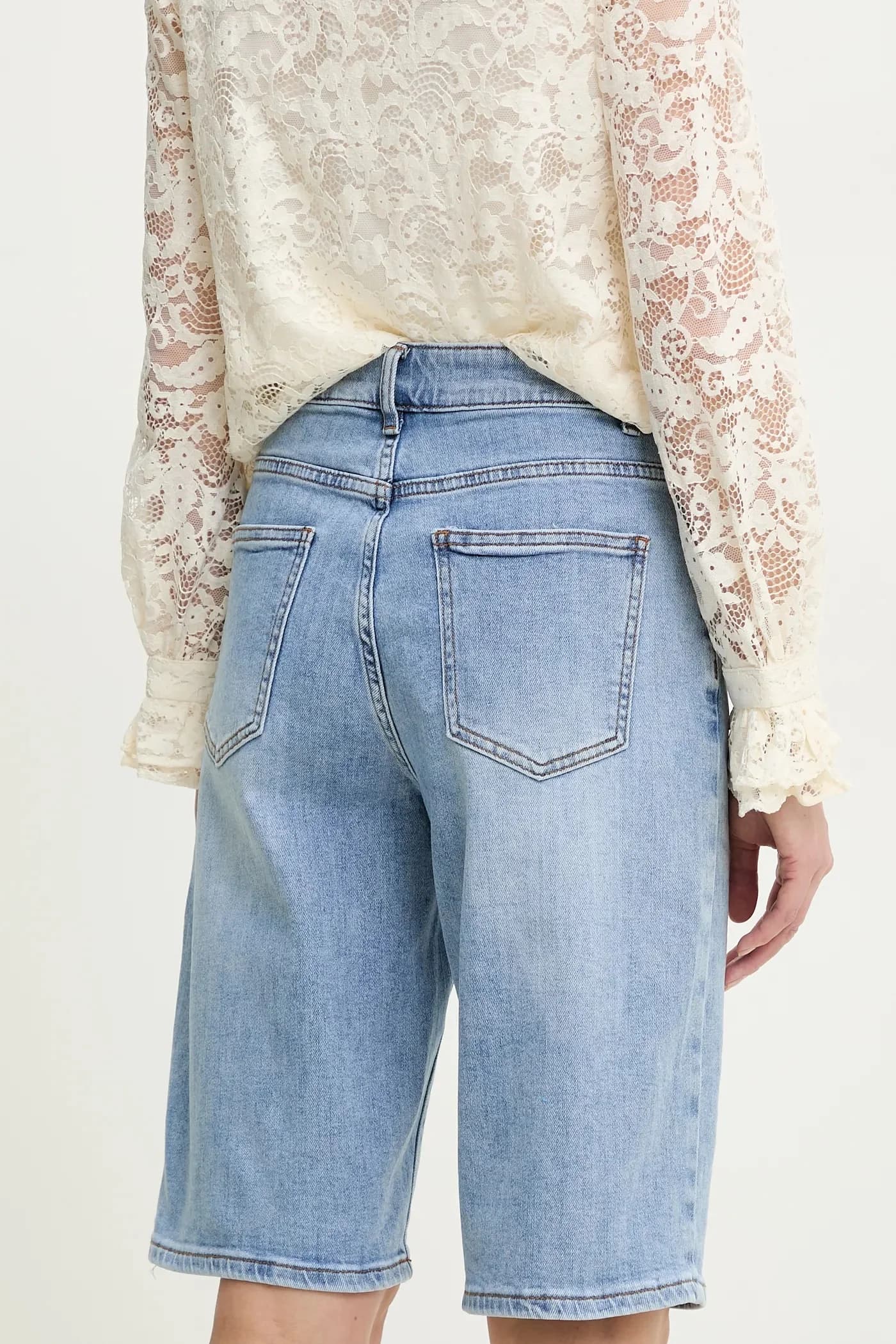 Джинсовые шорты - фото 3