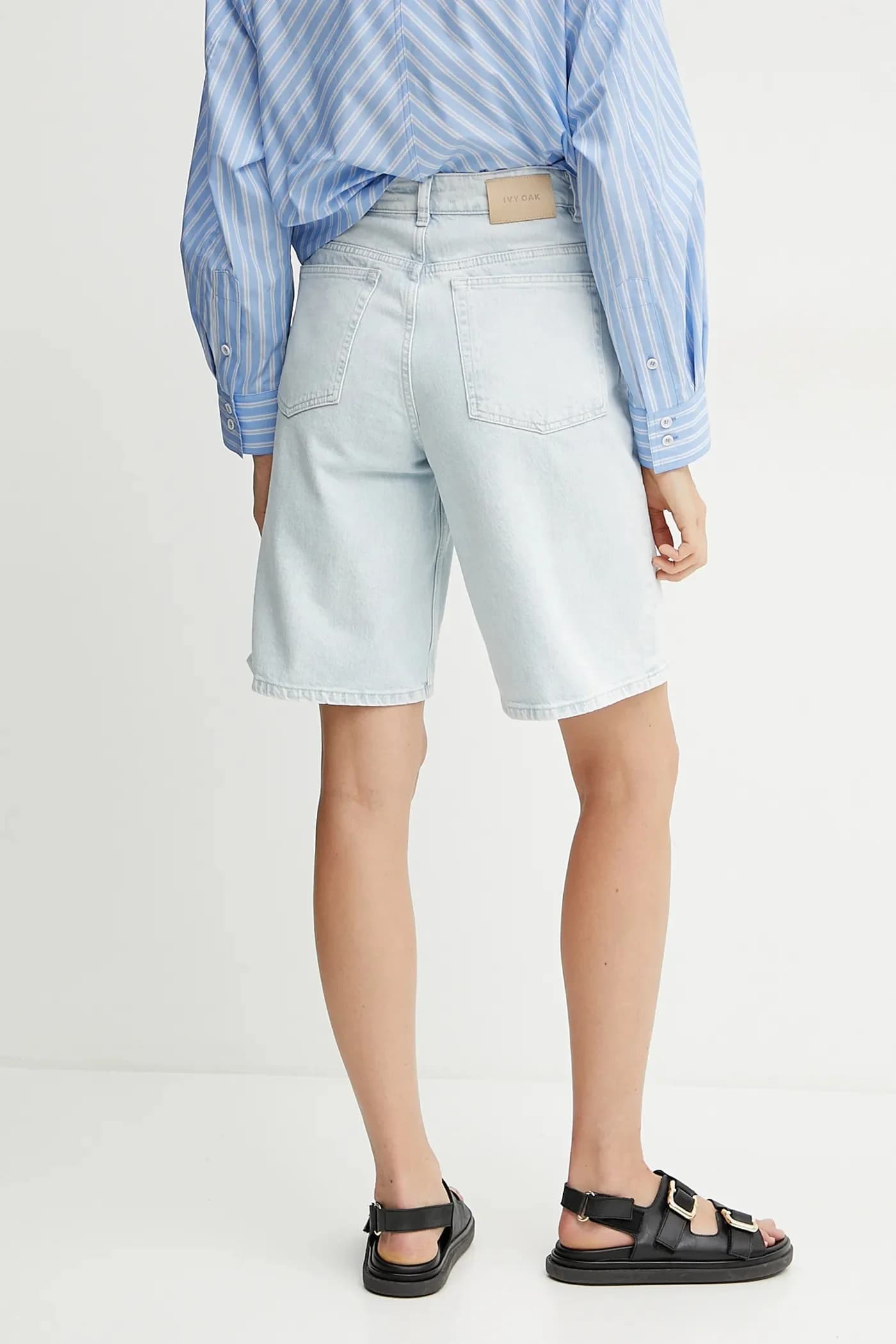 джинсовые шорты PIRI - фото 3