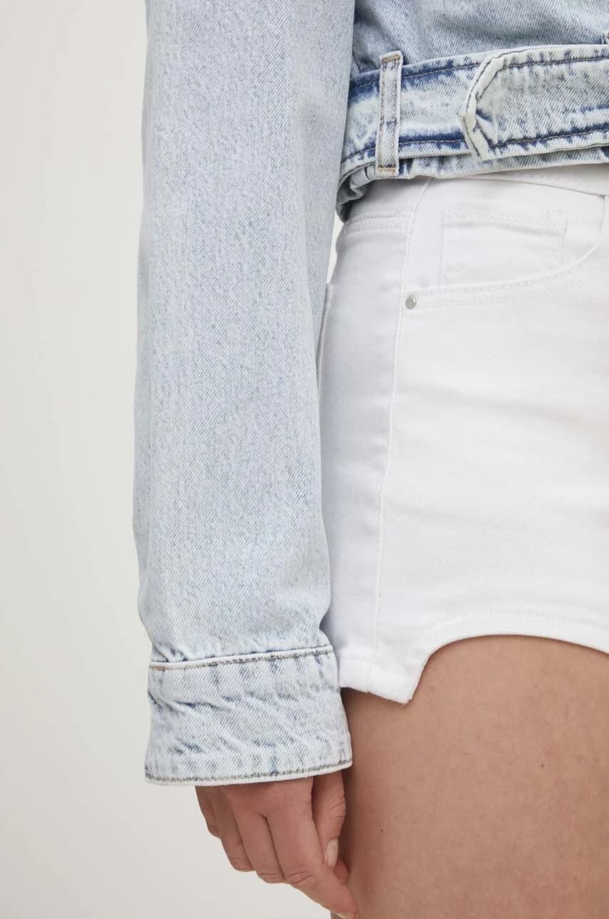 Джинсовые шорты - фото 4