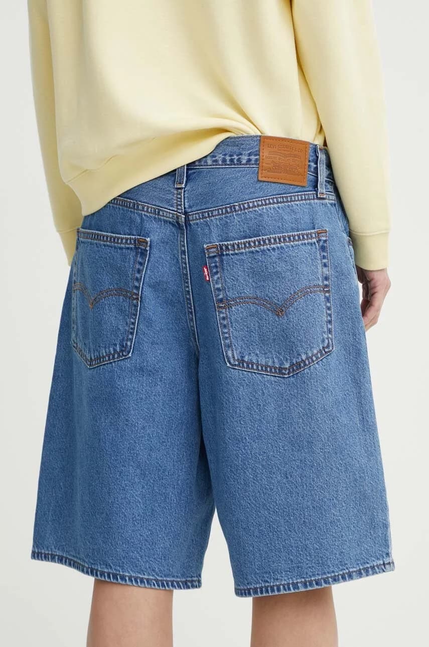 джинсовые шорты BAGGY DAD - фото 2