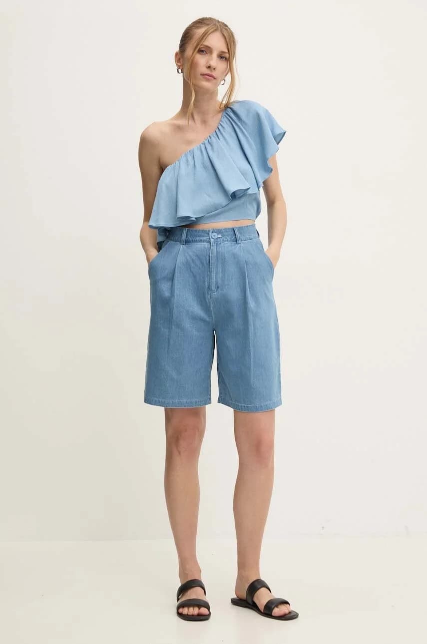 Джинсовые шорты - фото 2