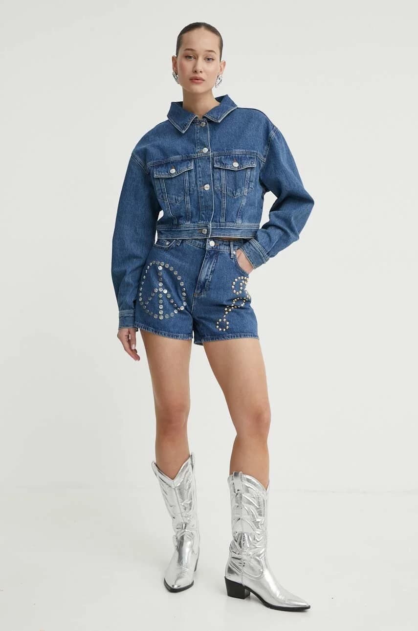 Джинсовые шорты - фото 2