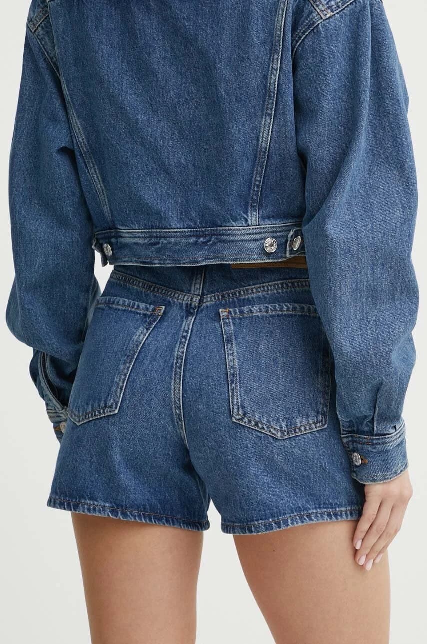 Джинсовые шорты - фото 4