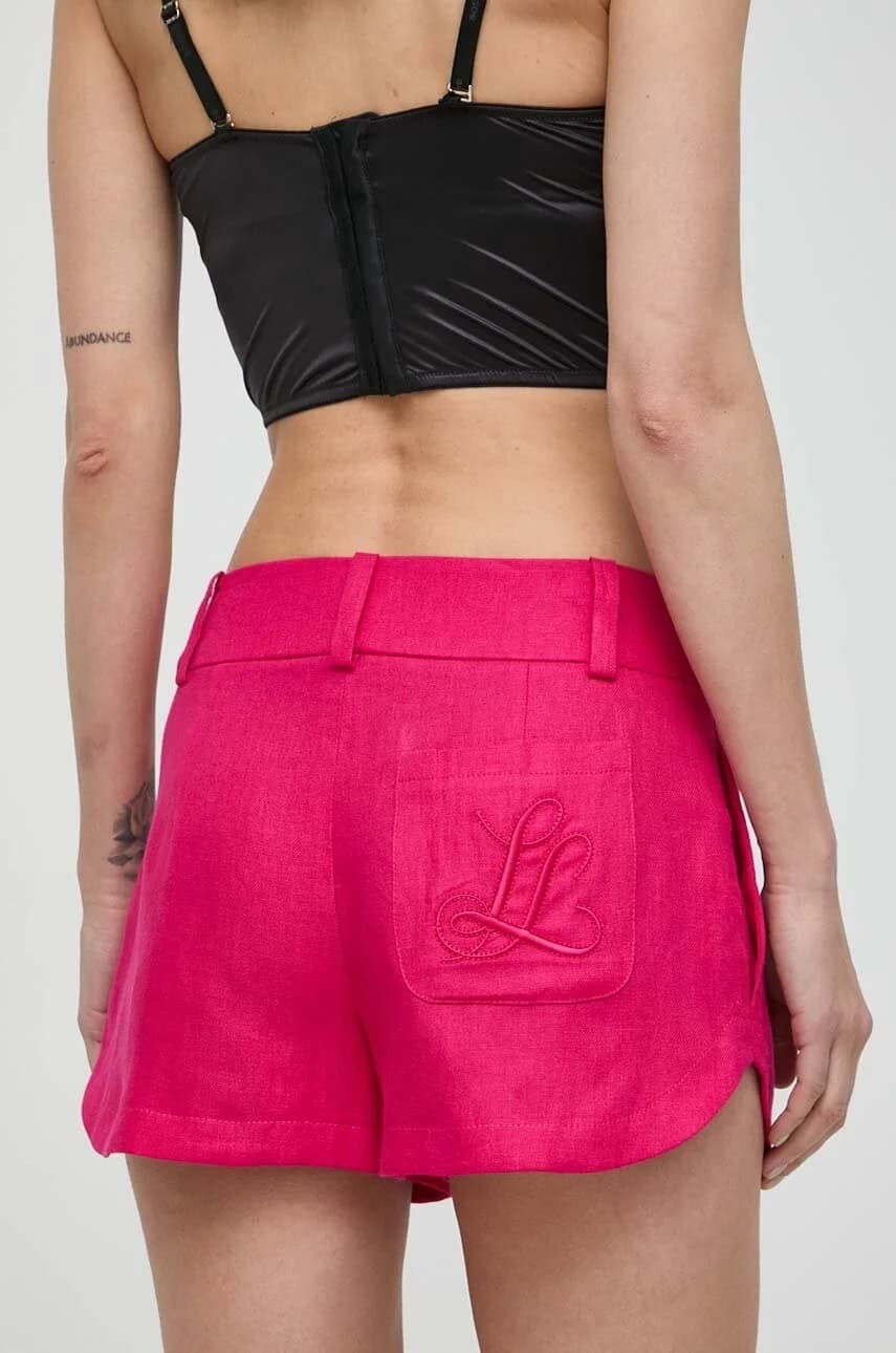 льняные шорты AUSILIO RUNWAY COLLECTION - фото 3