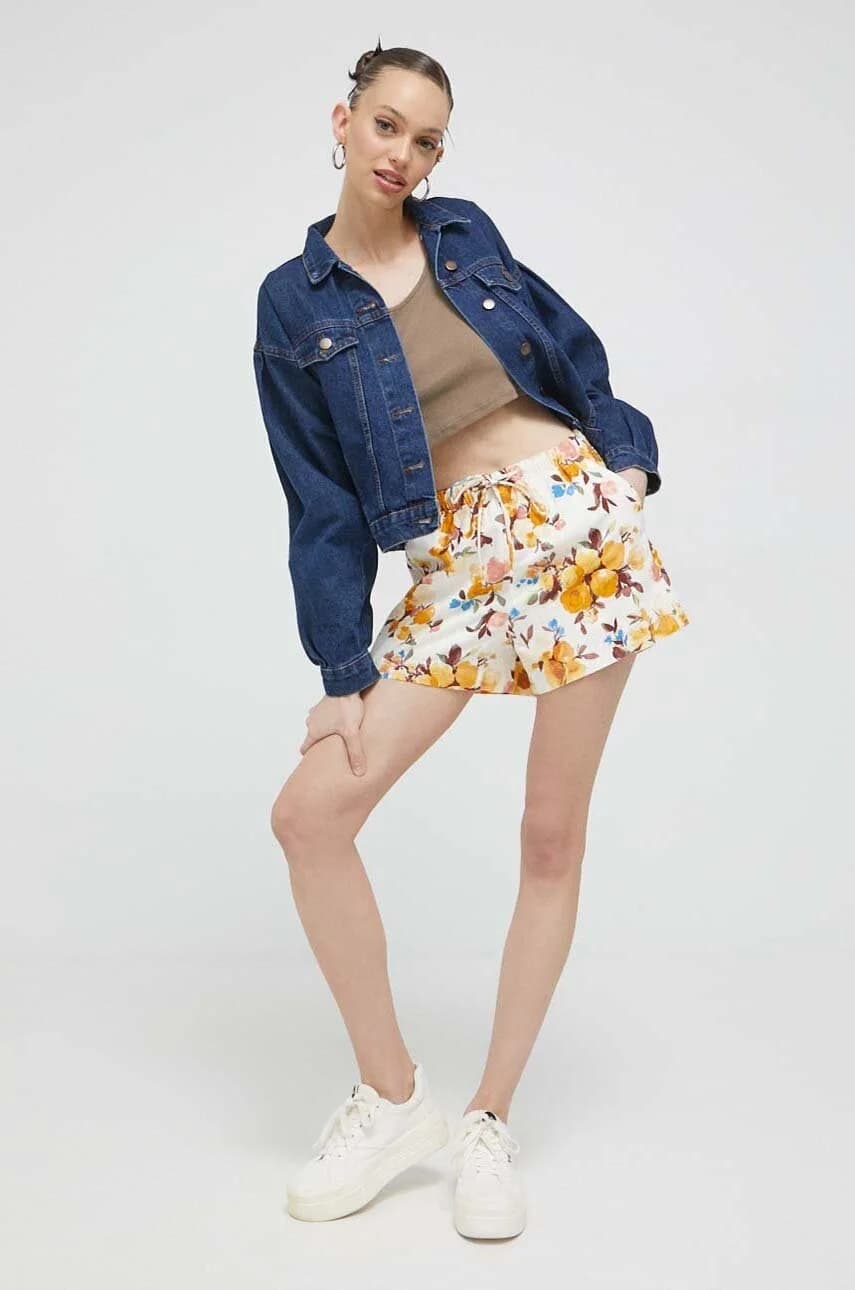 Льняные шорты - фото 2