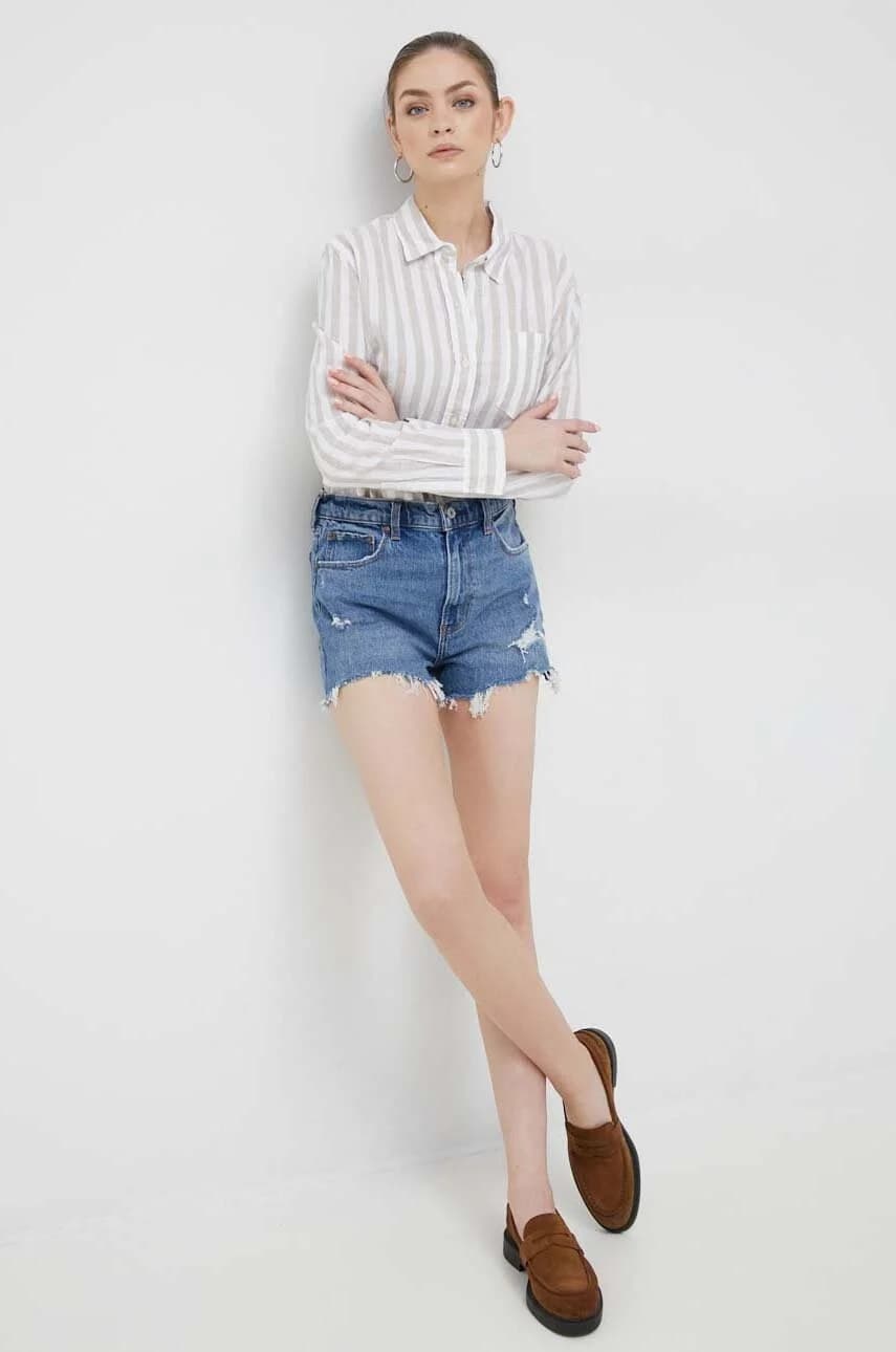 Джинсовые шорты - фото 2