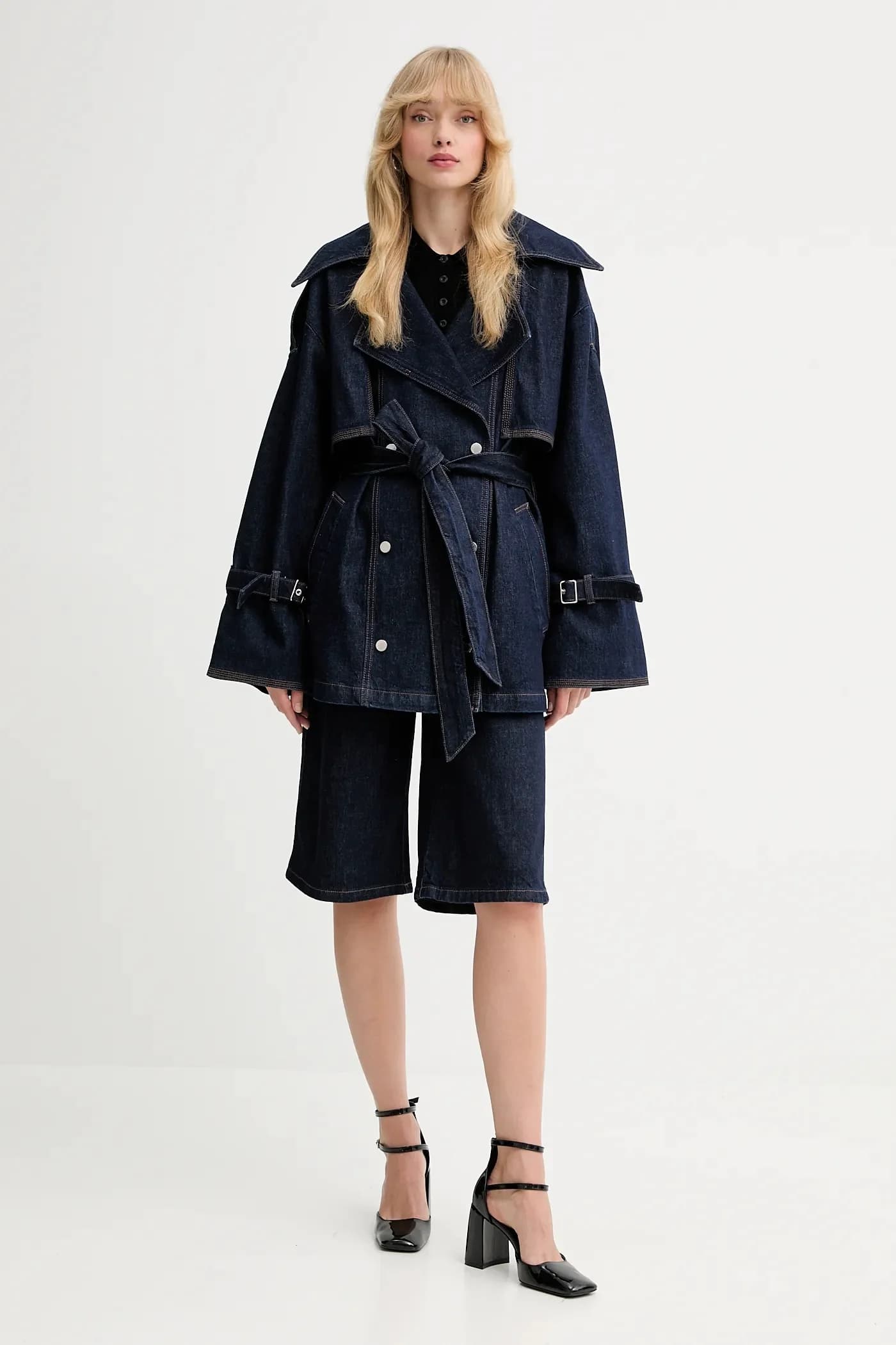 Джинсовые шорты - фото 2