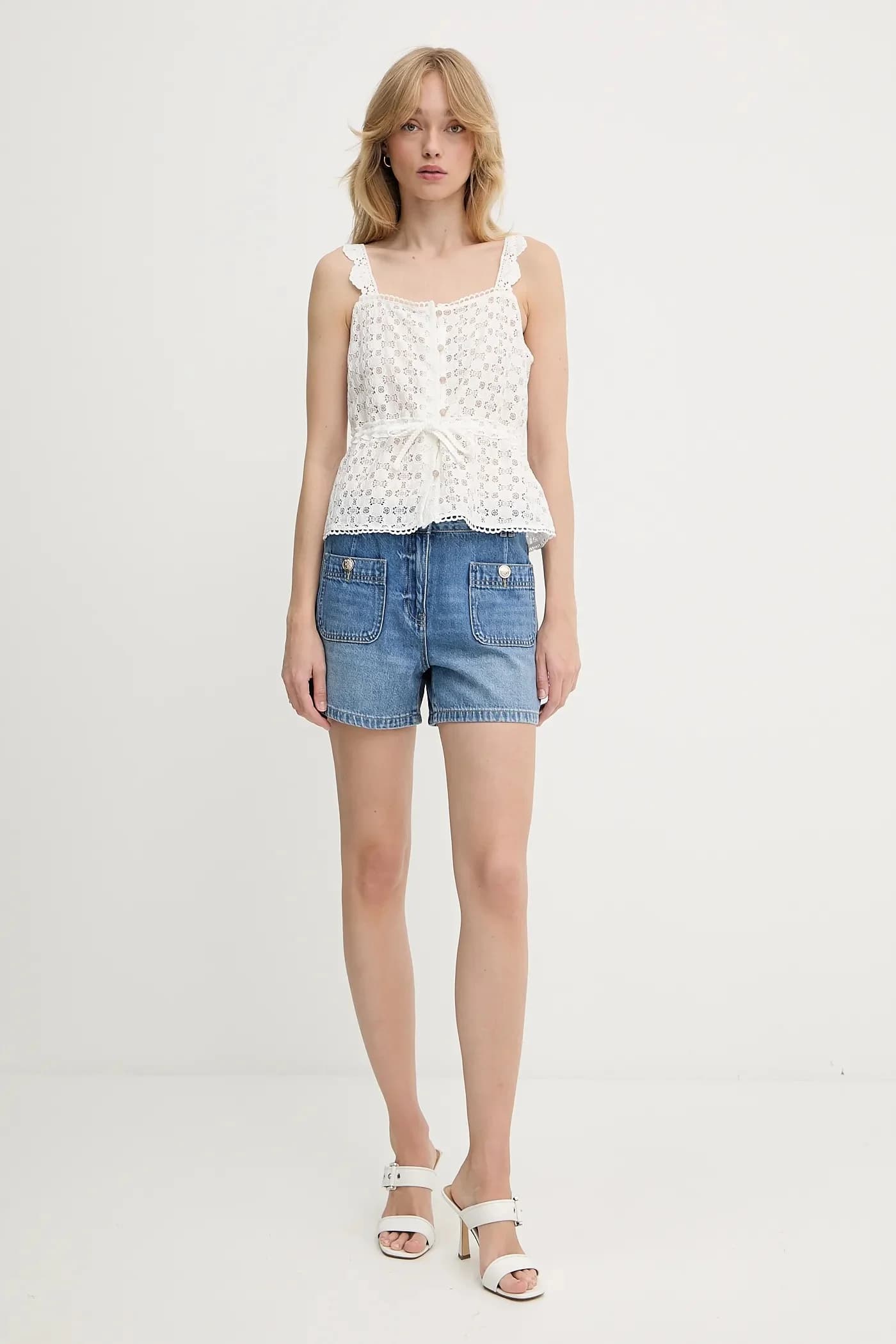 Джинсовые шорты - фото 2