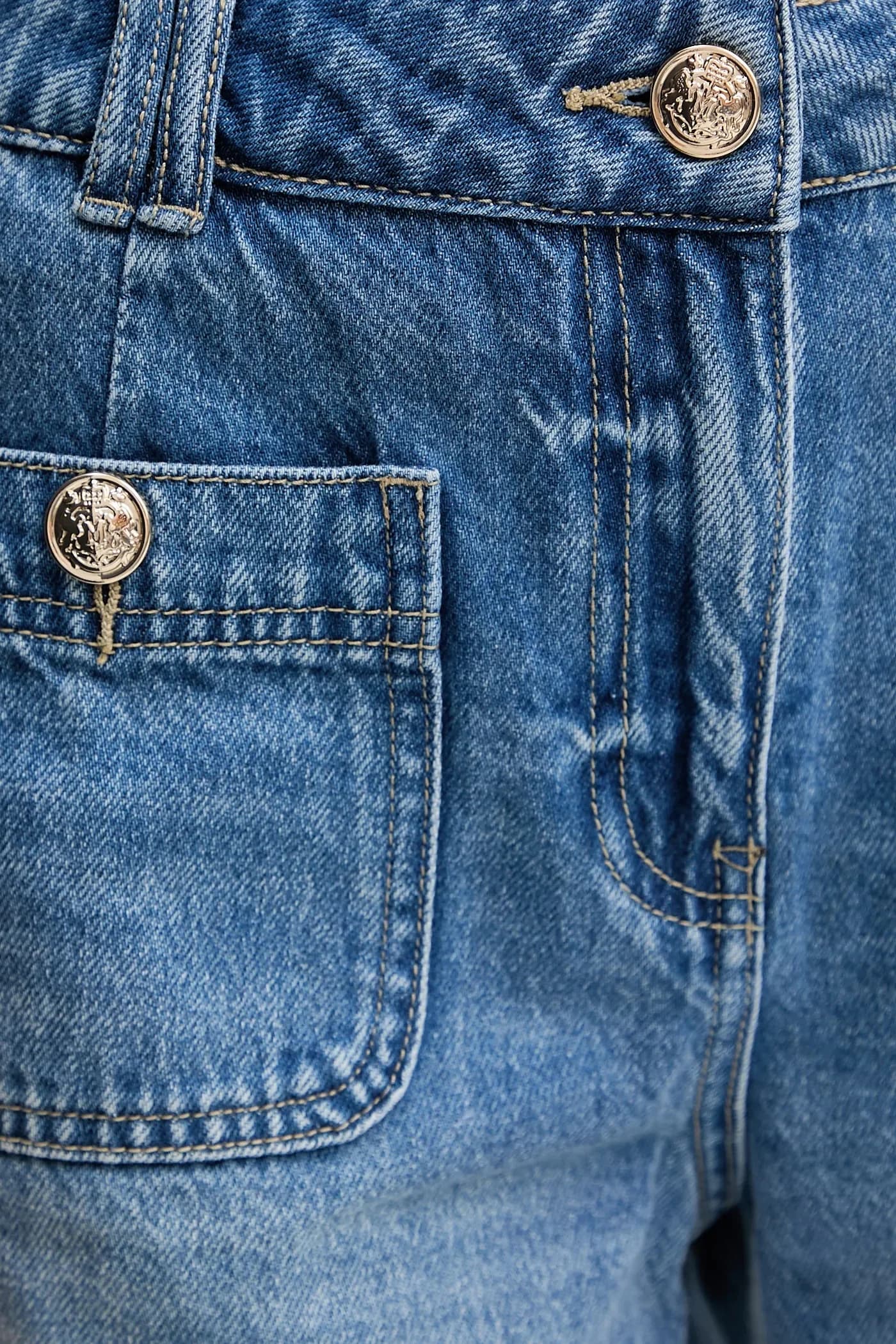 Джинсовые шорты - фото 4