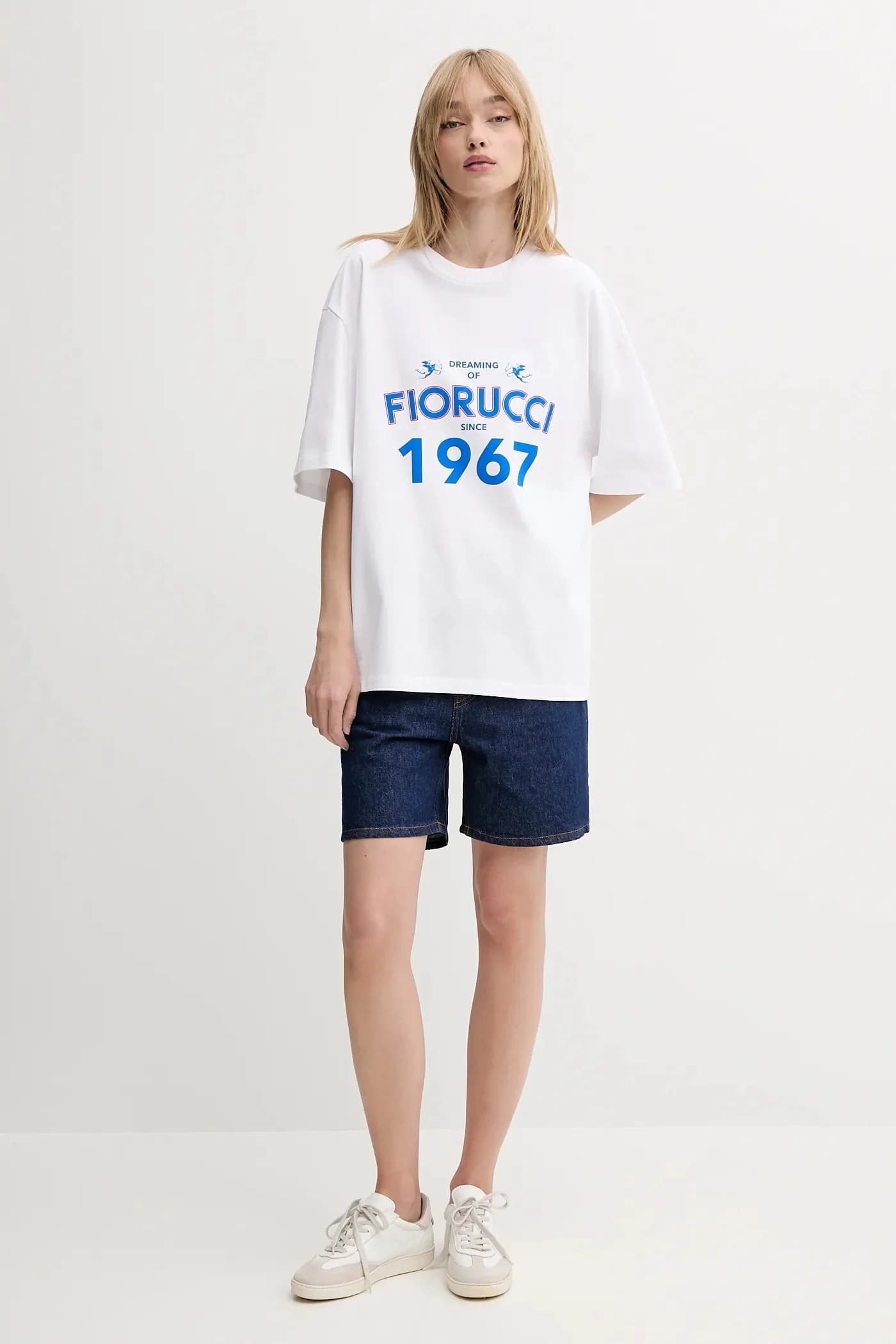 Темно-синие джинсовые шорты - фото 2