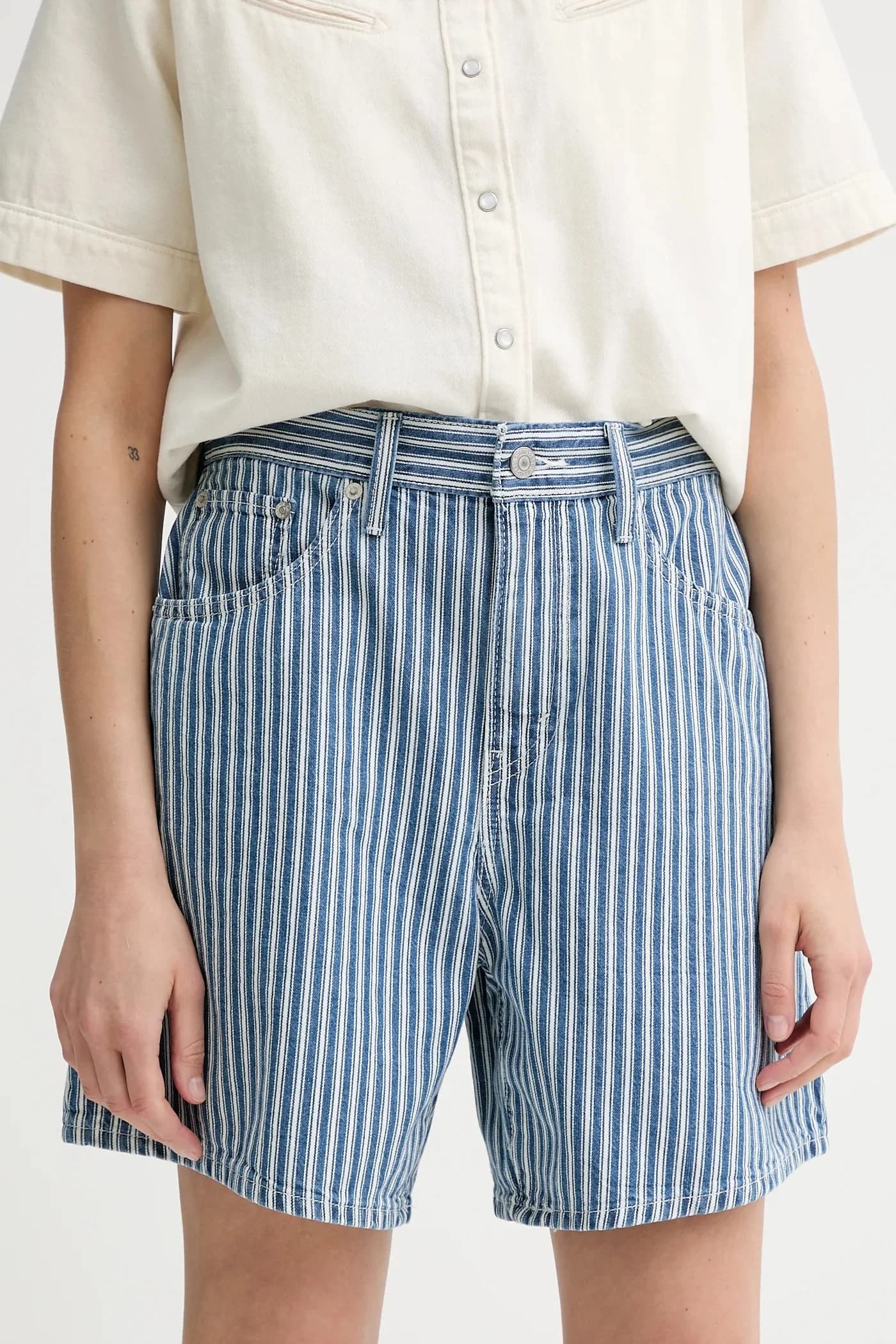 Джинсовые шорты HIGH BAGGY SHORT