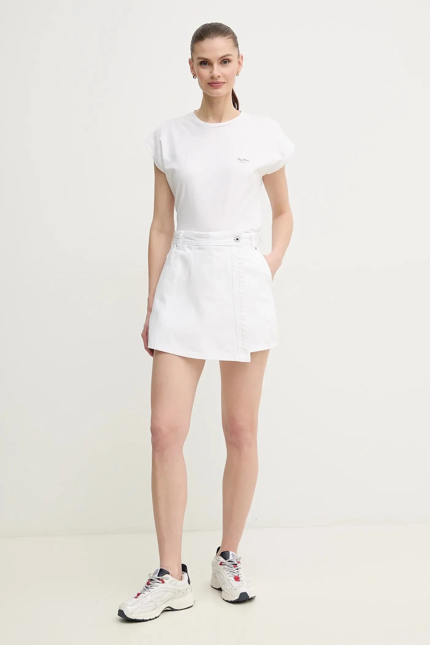 Джинсовая юбка и брюки REGULAR SKORT HW - фото 2