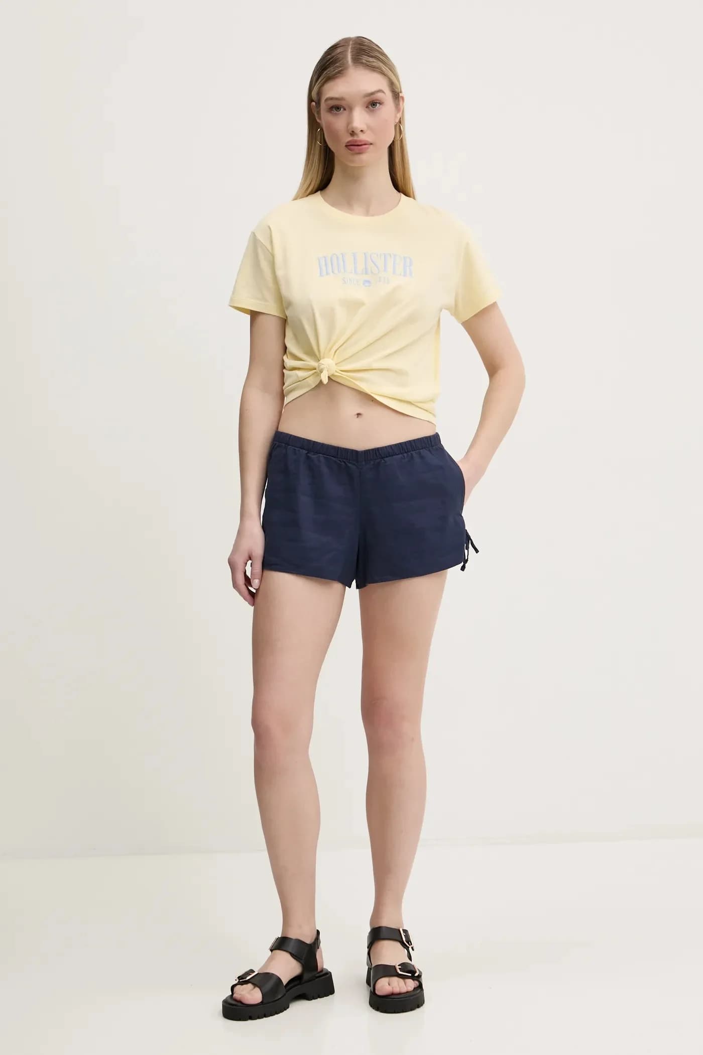 Льняные шорты - фото 2