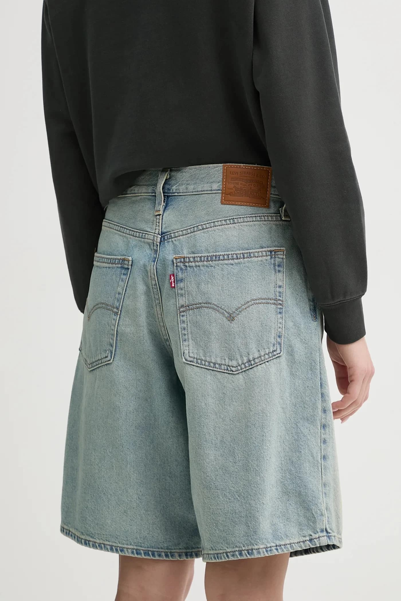 джинсовые шорты BAGGY DAD - фото 3