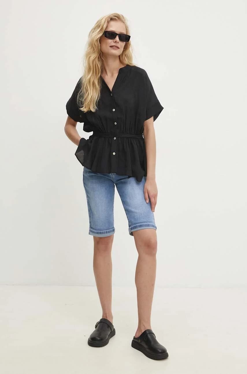 Джинсовые шорты - фото 2