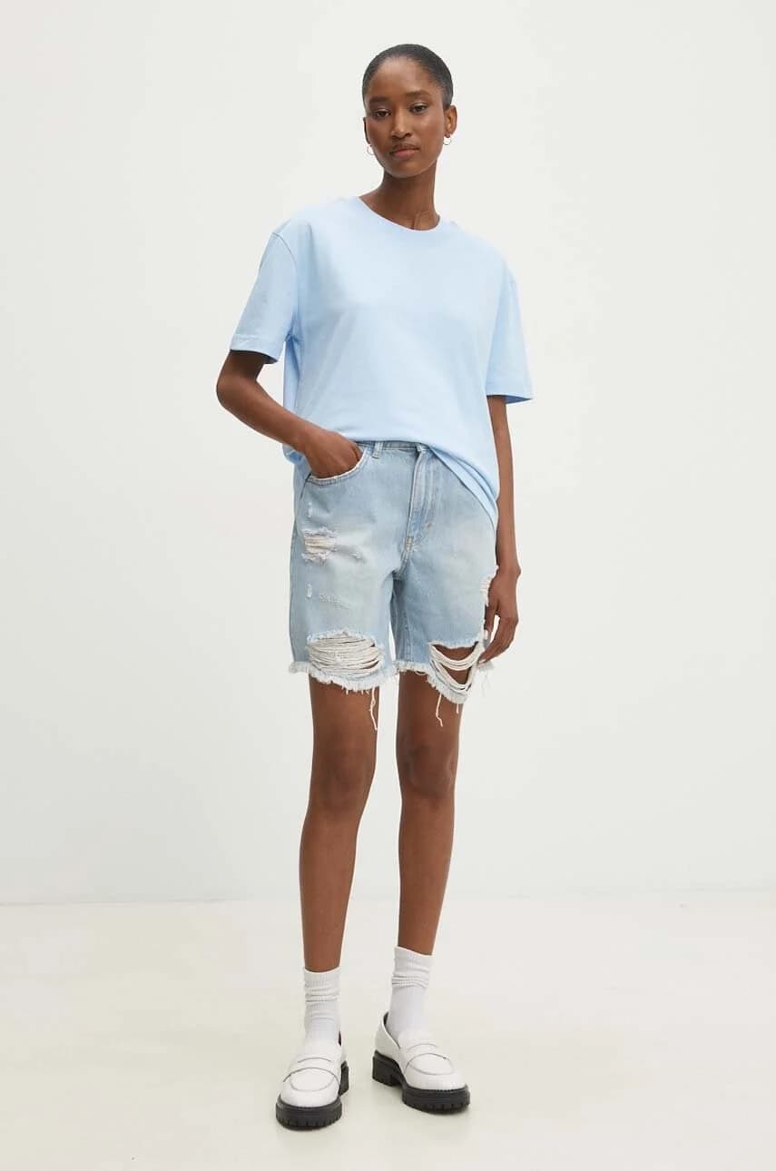 Джинсовые шорты - фото 2