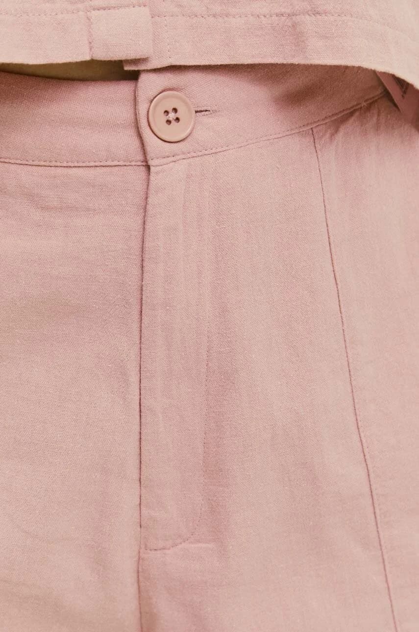 Льняные шорты - фото 4