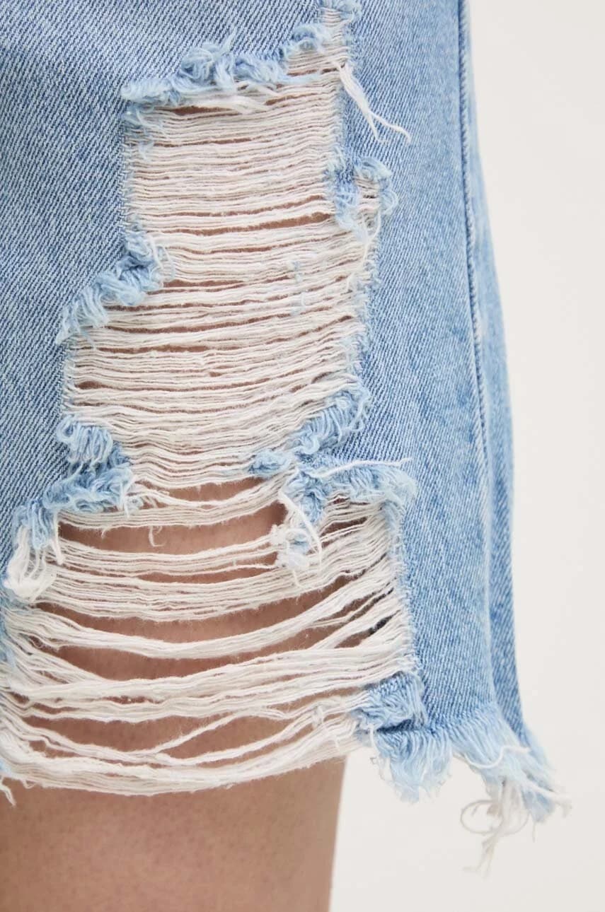 Джинсовые шорты - фото 4