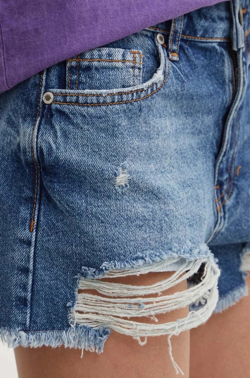 Джинсовые шорты - фото 4