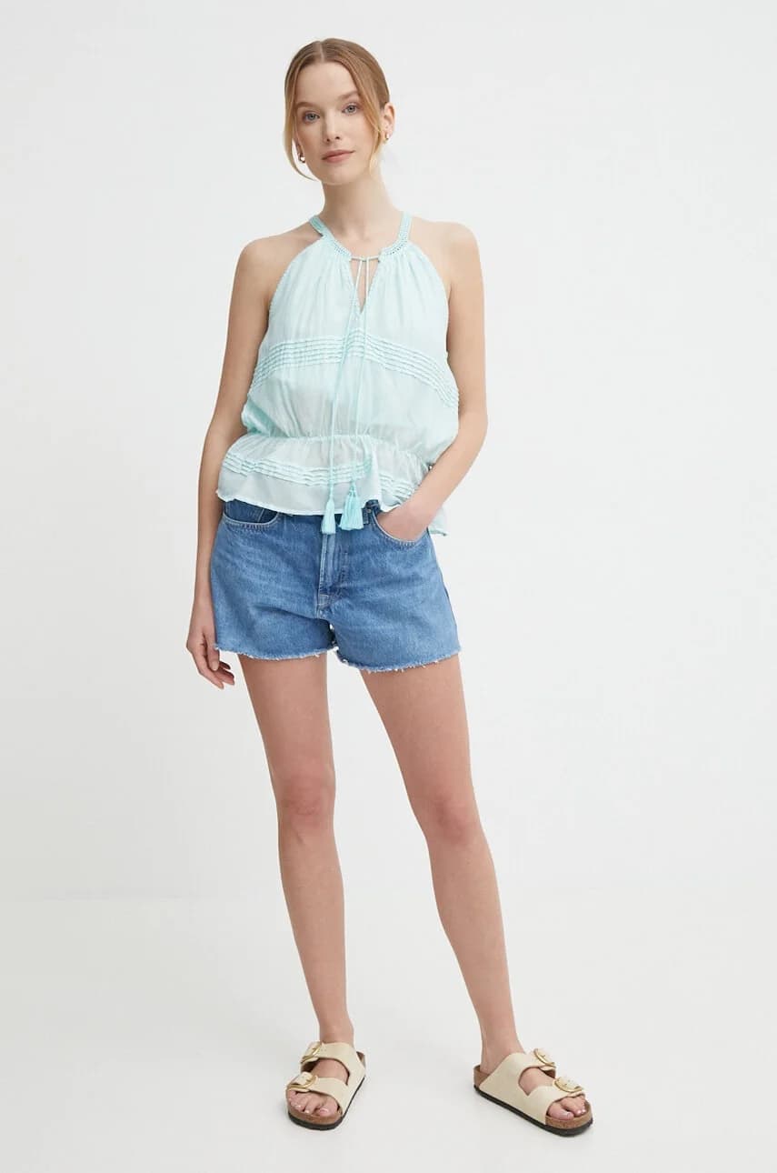 Джинсовые шорты A-LINE SHORT HW - фото 2