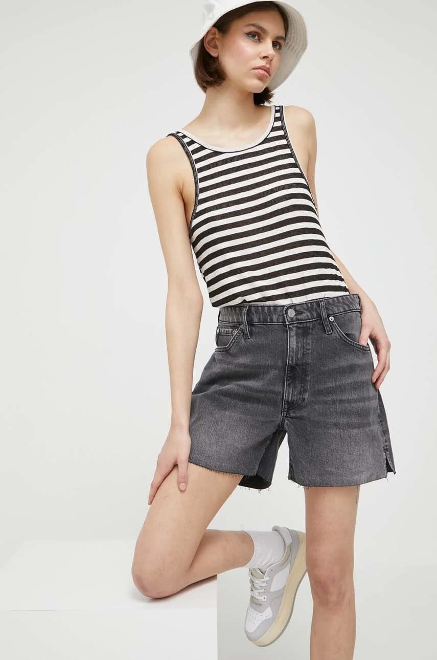 Джинсовые шорты - фото 2