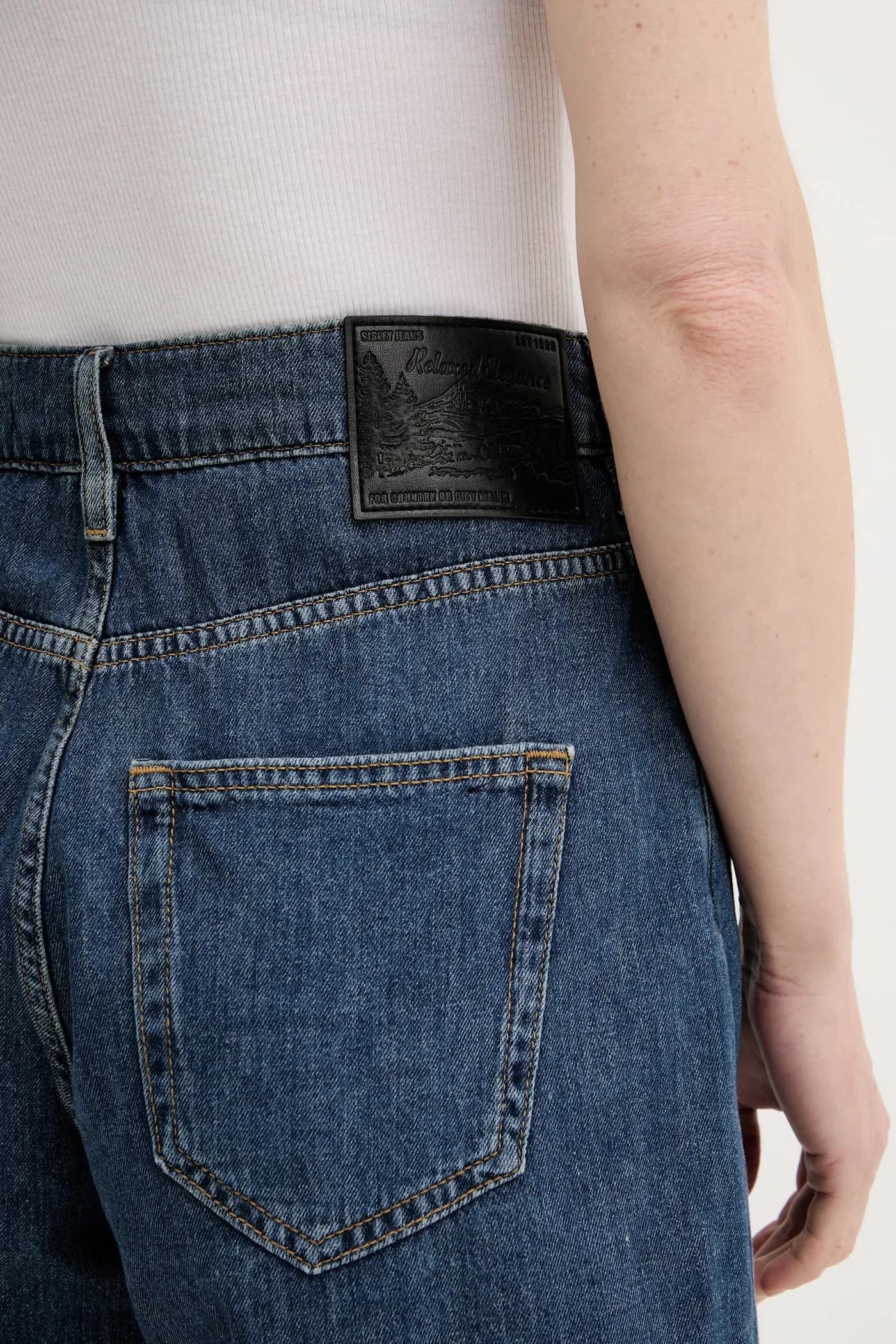 Джинсовые шорты - фото 4