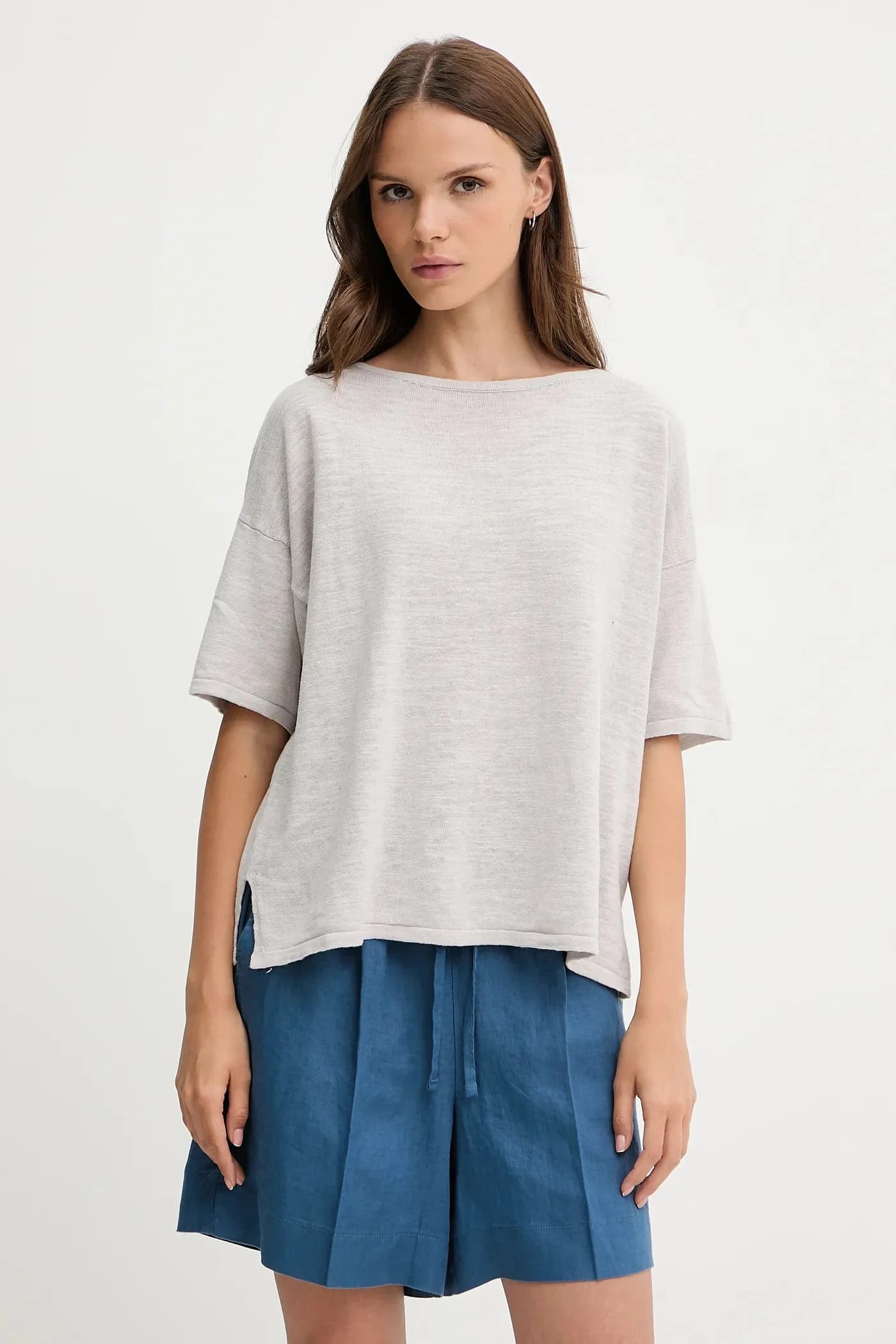 Льняные шорты - фото 2