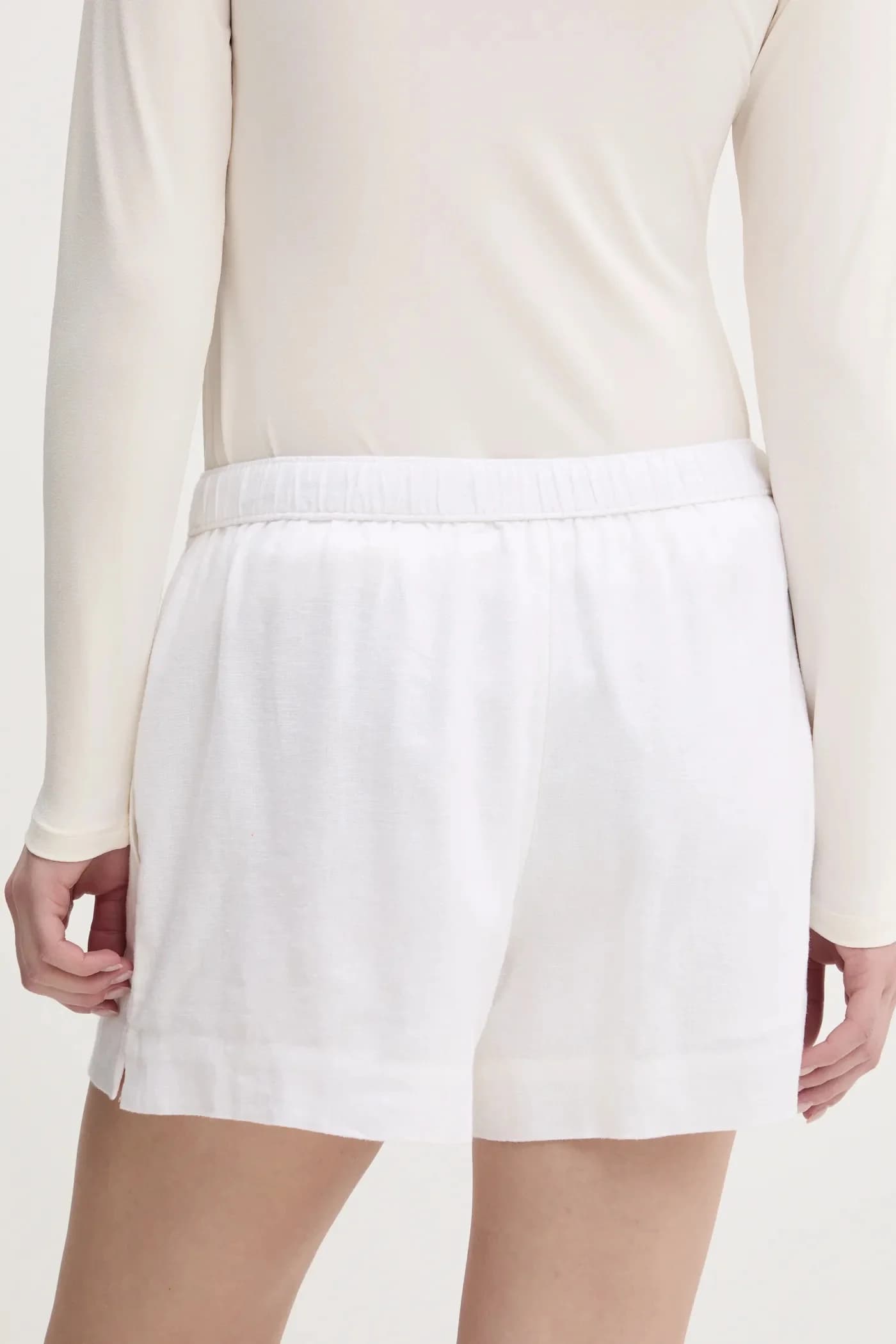 Льняные шорты - фото 3