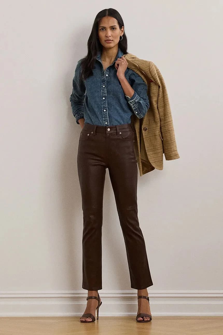 Джинсовая рубашка - фото 3