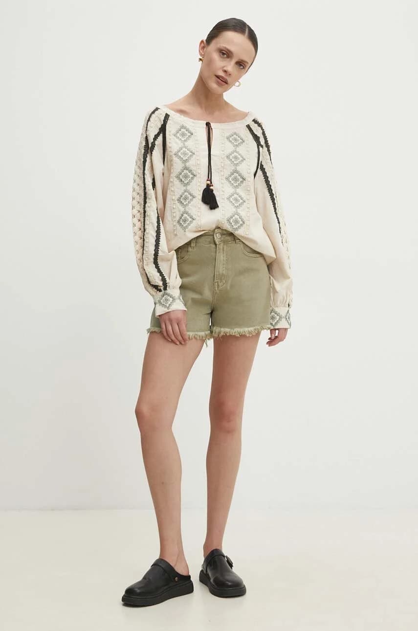 Джинсовые шорты - фото 2