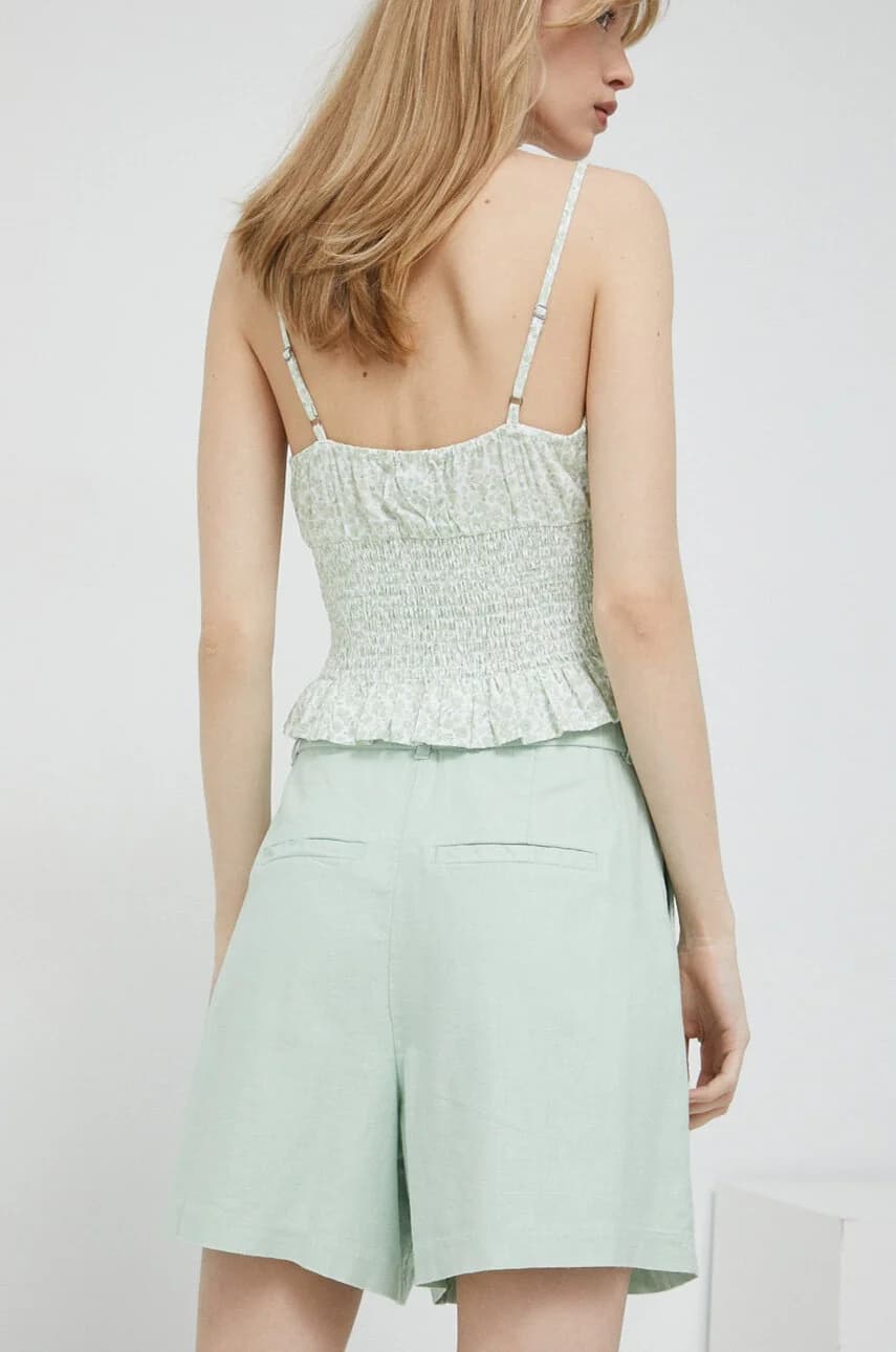 Льняные шорты - фото 3