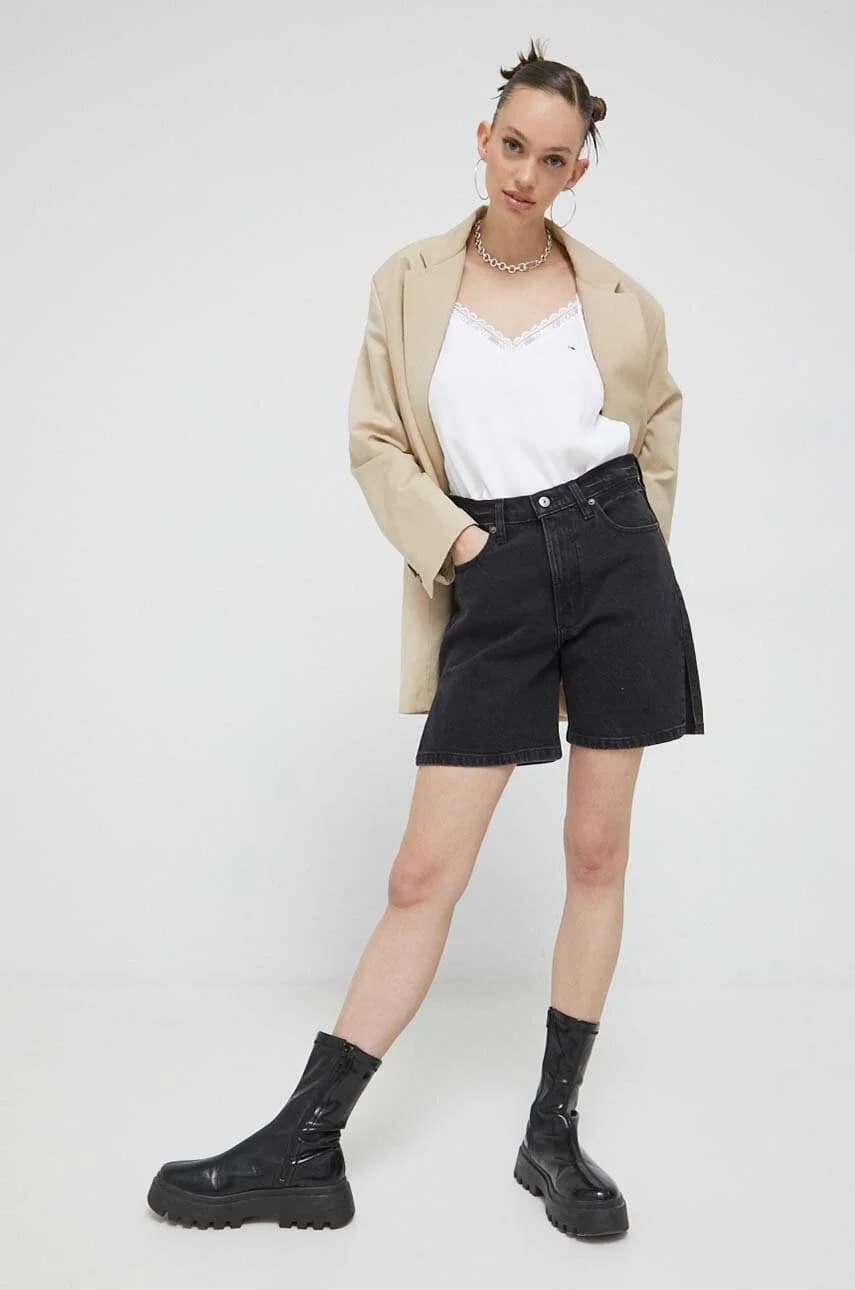 Джинсовые шорты - фото 2