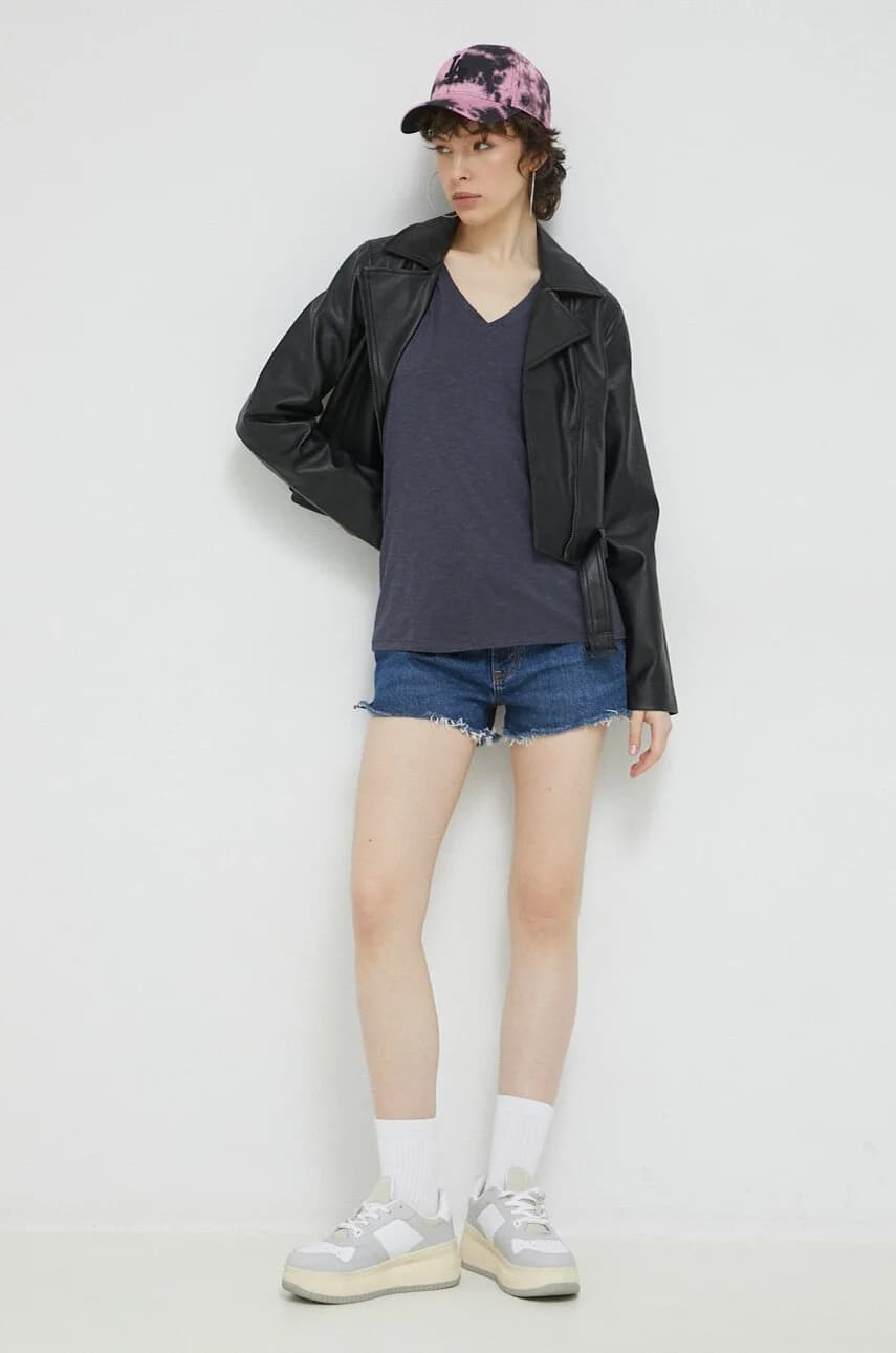 Джинсовые шорты - фото 2