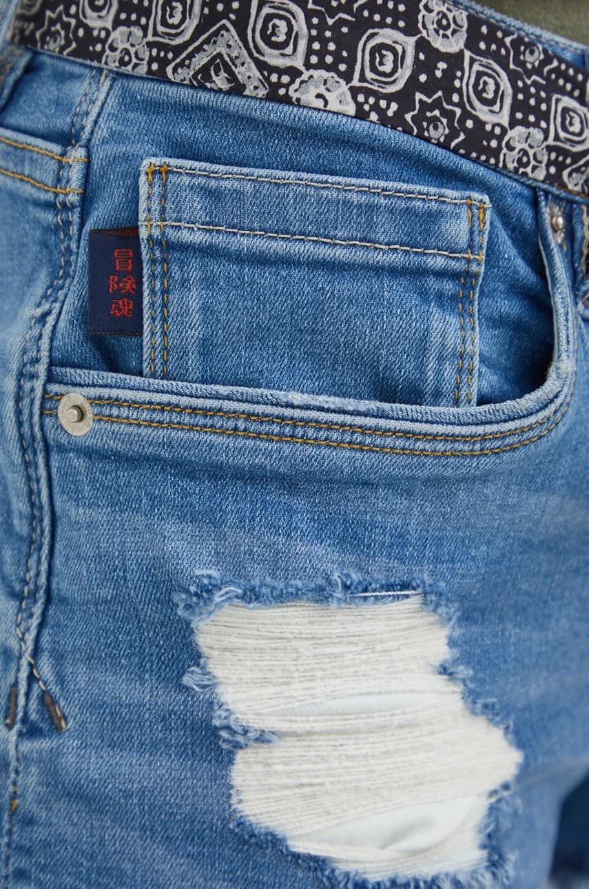 Джинсовые шорты - фото 4