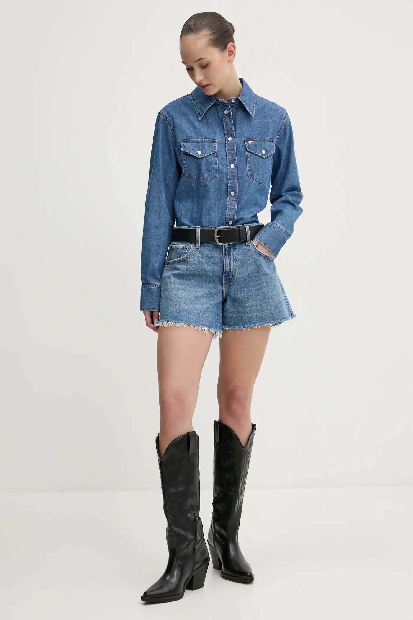 Джинсовые шорты - фото 2