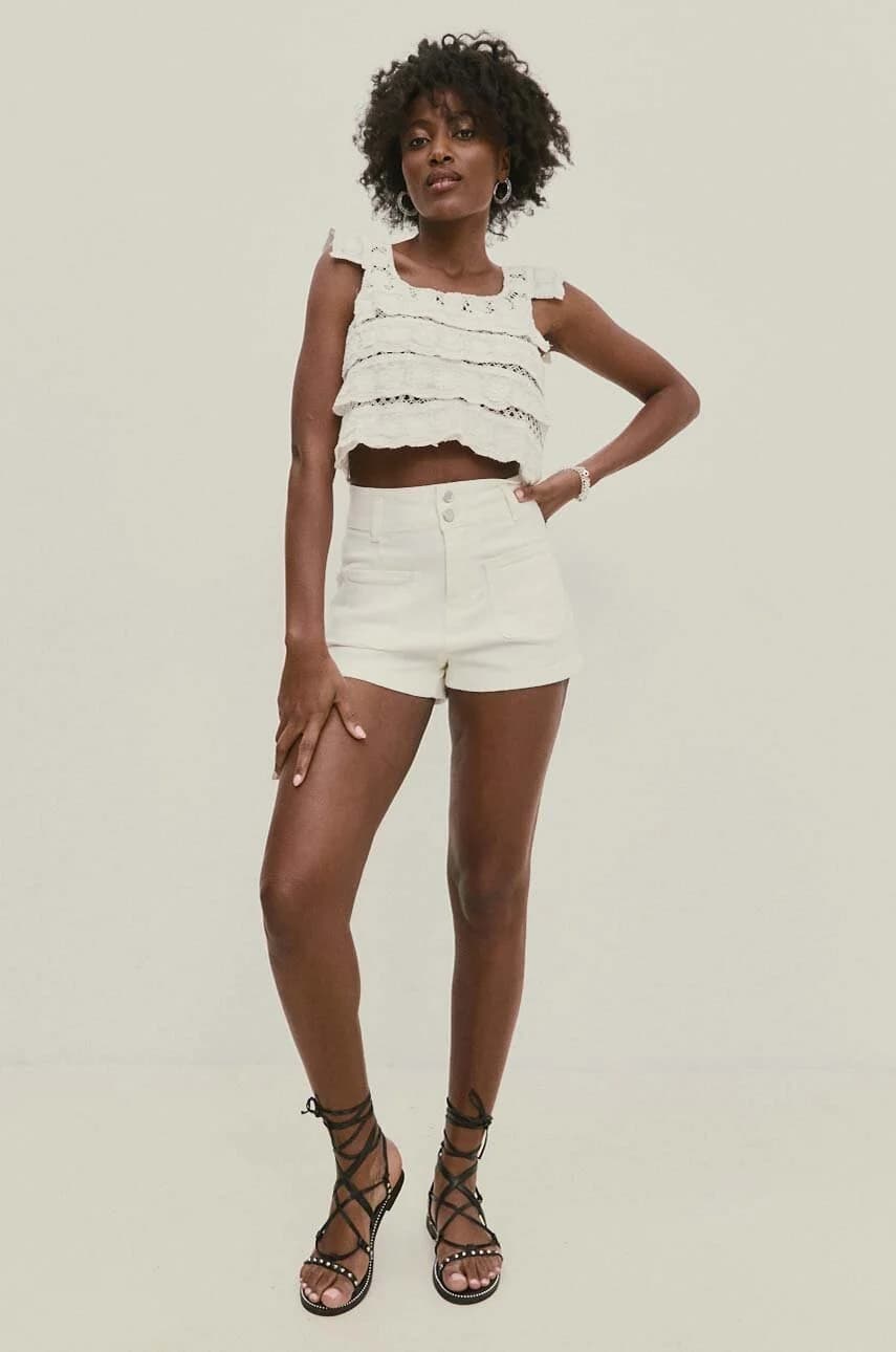 Джинсовые шорты - фото 2