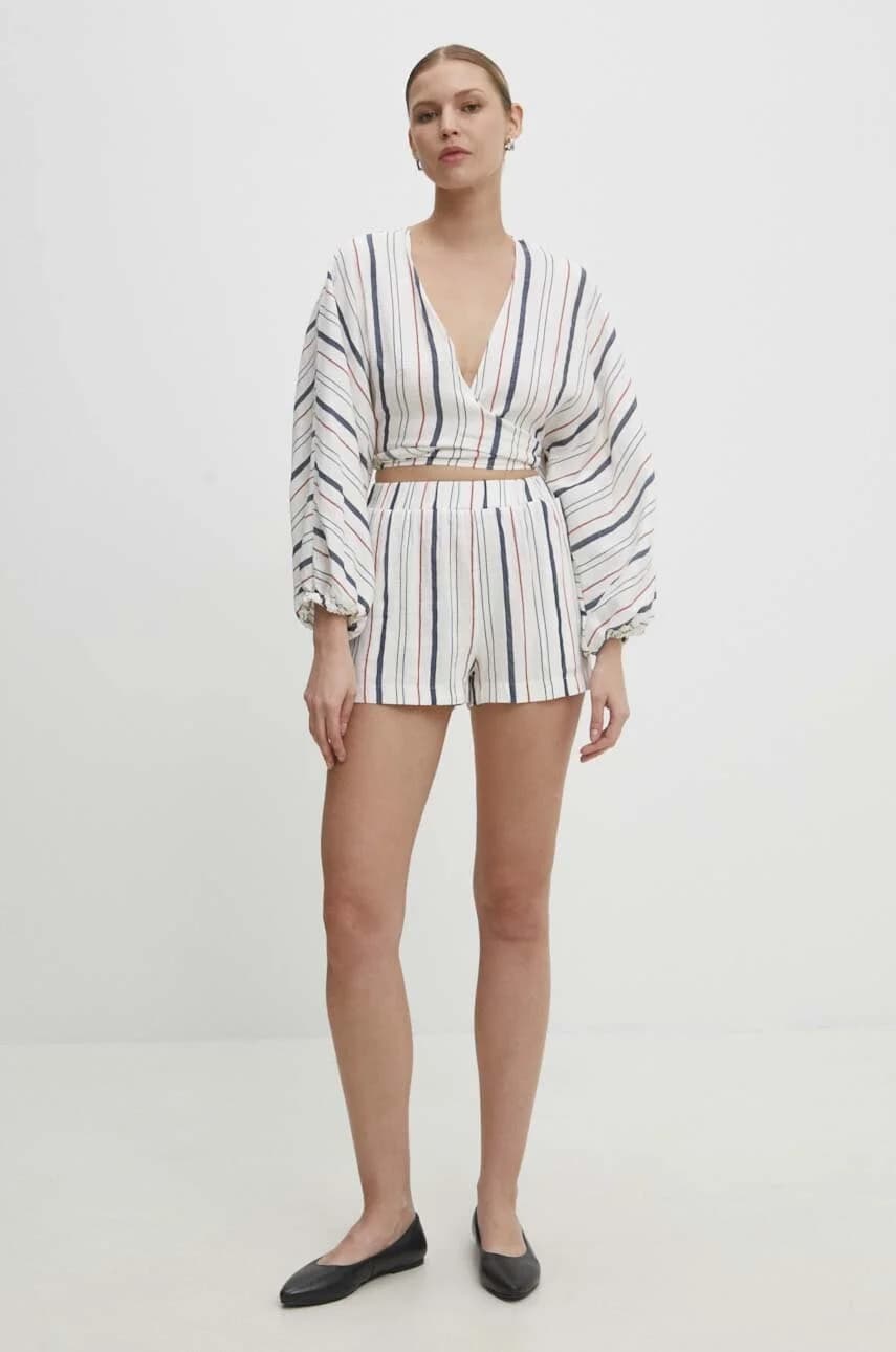 Льняные шорты - фото 2