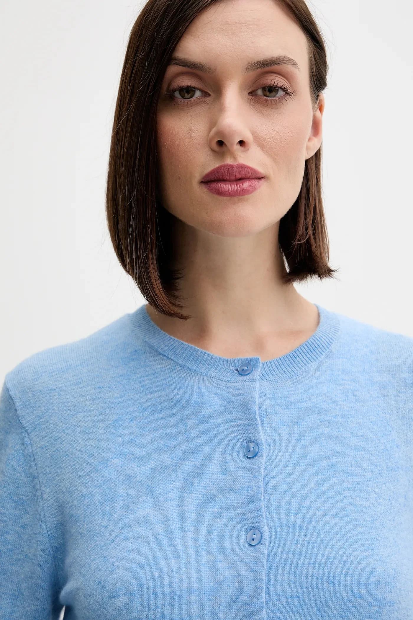 Шерстяной кардиган - фото 4