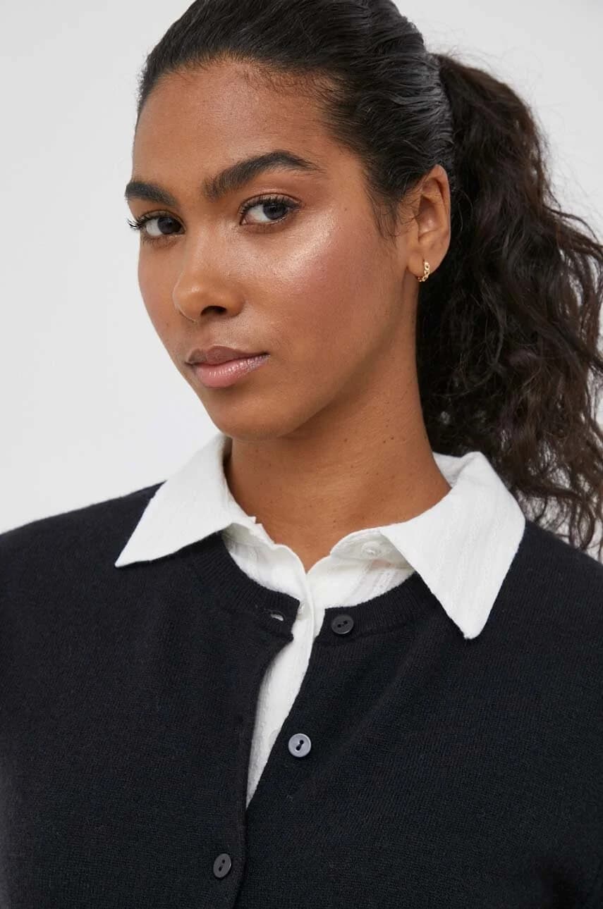 Шерстяной кардиган - фото 4