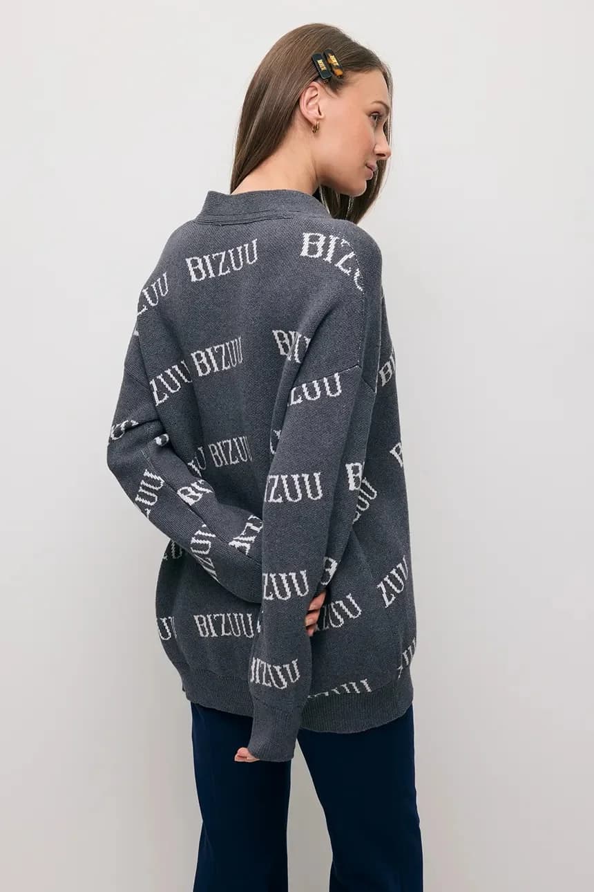 KYLE хлопковый кардиган - фото 2