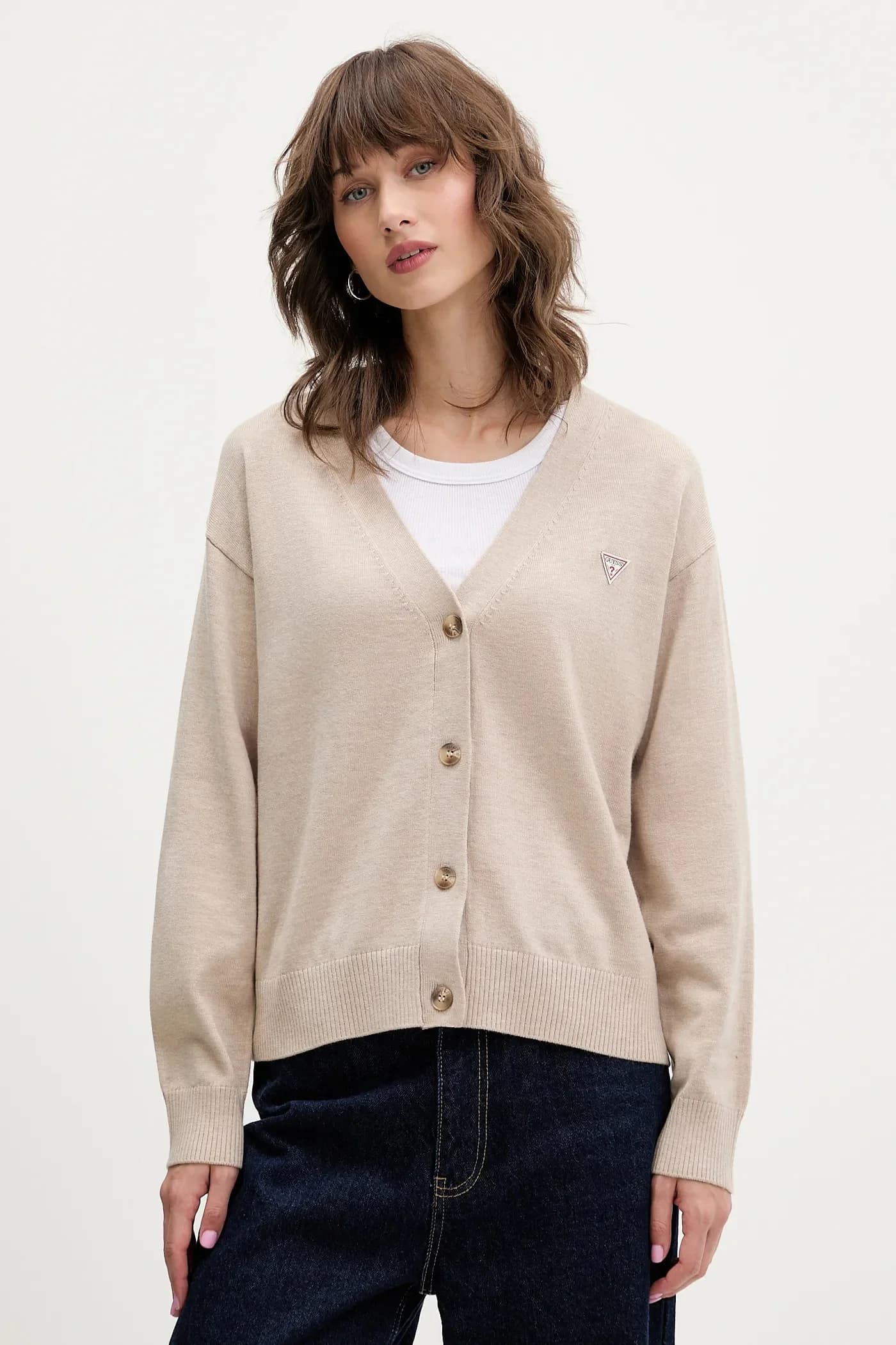 Кардиган из смесовой шерсти