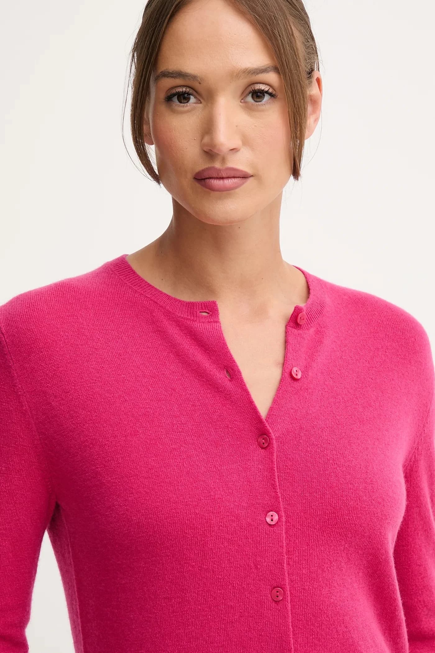 Шерстяной кардиган - фото 4