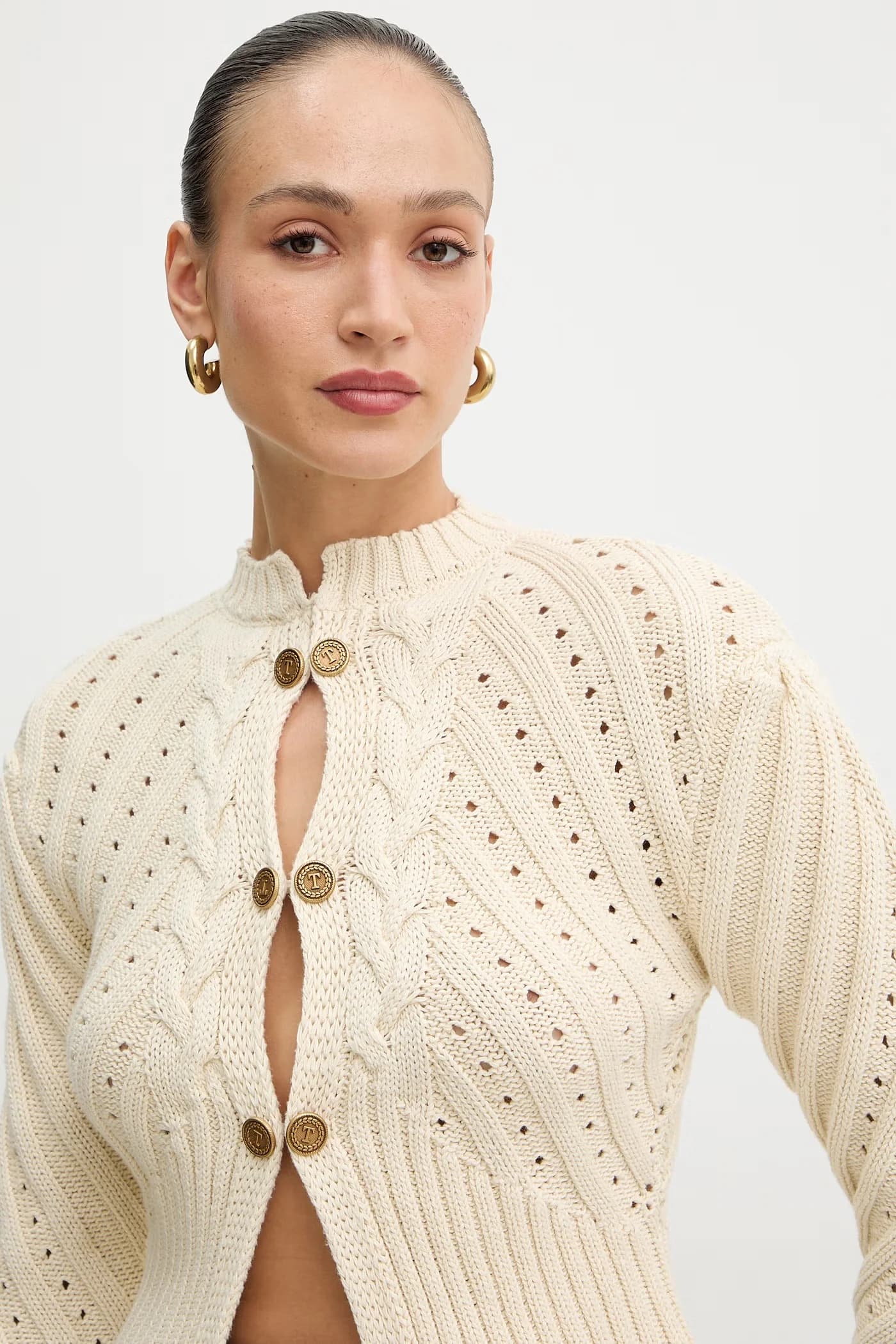 Хлопковый кардиган - фото 4