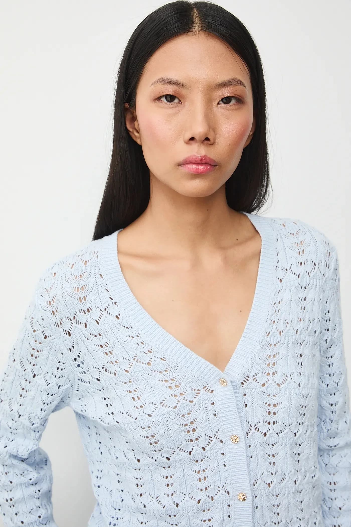 Хлопковый кардиган - фото 4