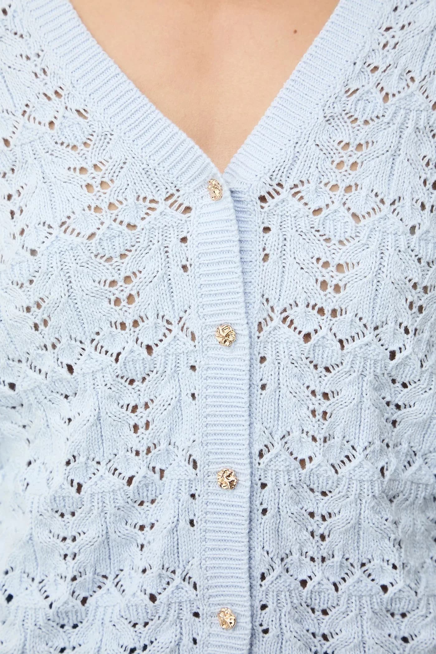 Хлопковый кардиган - фото 5