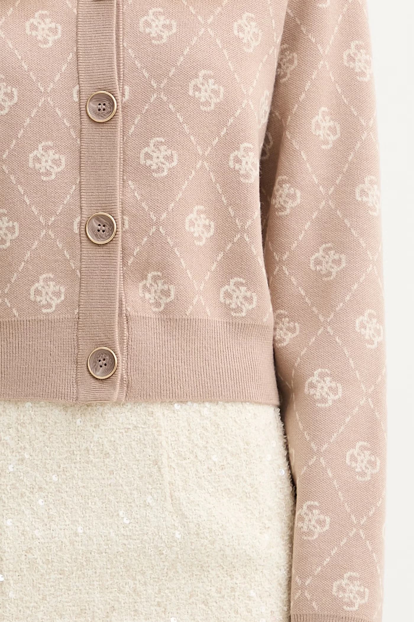 кардиган SARAH из смесовой шерсти - фото 4